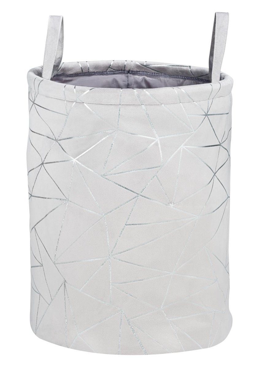 WENKO Wäschekorb Wäschekorb SAMIRA, rund, 70 L, WENKO