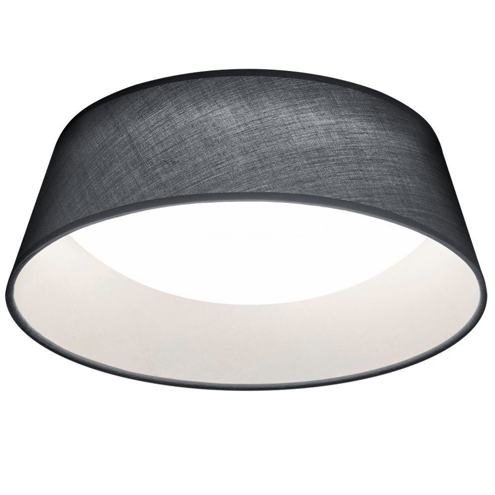 etc-shop LED Deckenleuchte, 34 - Strahler LED Design D grau Textil Leuchten gold schwarz cm weiß Decken
