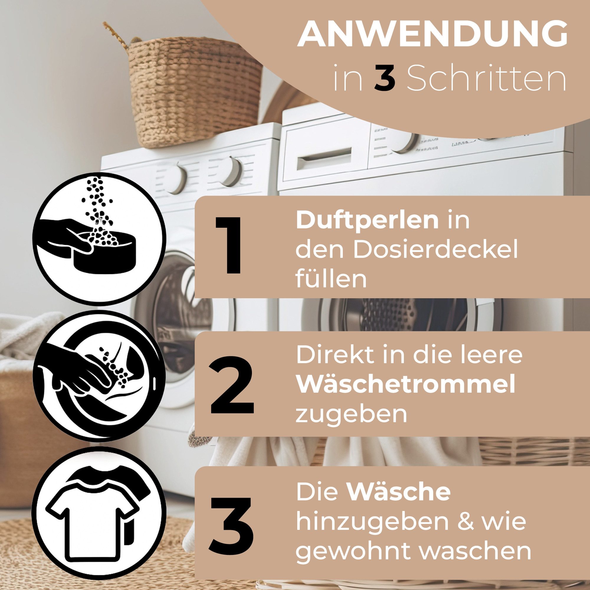 RUUM Wäscheparfüm Duftperlen (6-St., Mix Paket), 6 Duftsorten Duftperlen - Je 200g
