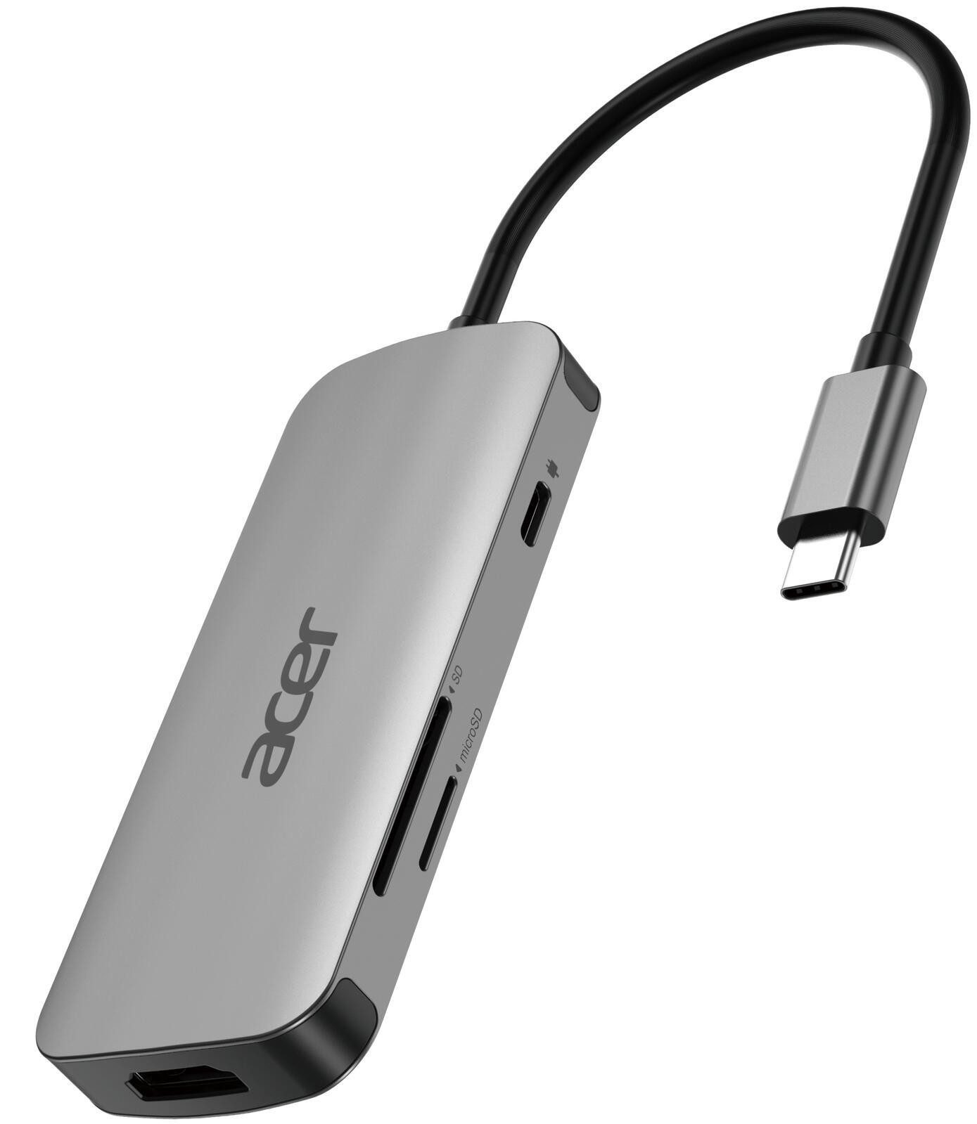 Acer Laptop-Dockingstation Acer 7-in-1 Typ-C Dongle
