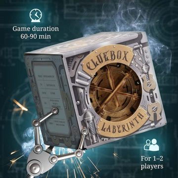 iDventure Spiel, Knobelspiel Cluebox - Escape Room in einer Box. Cambridge Labyrinth, Holzspiel