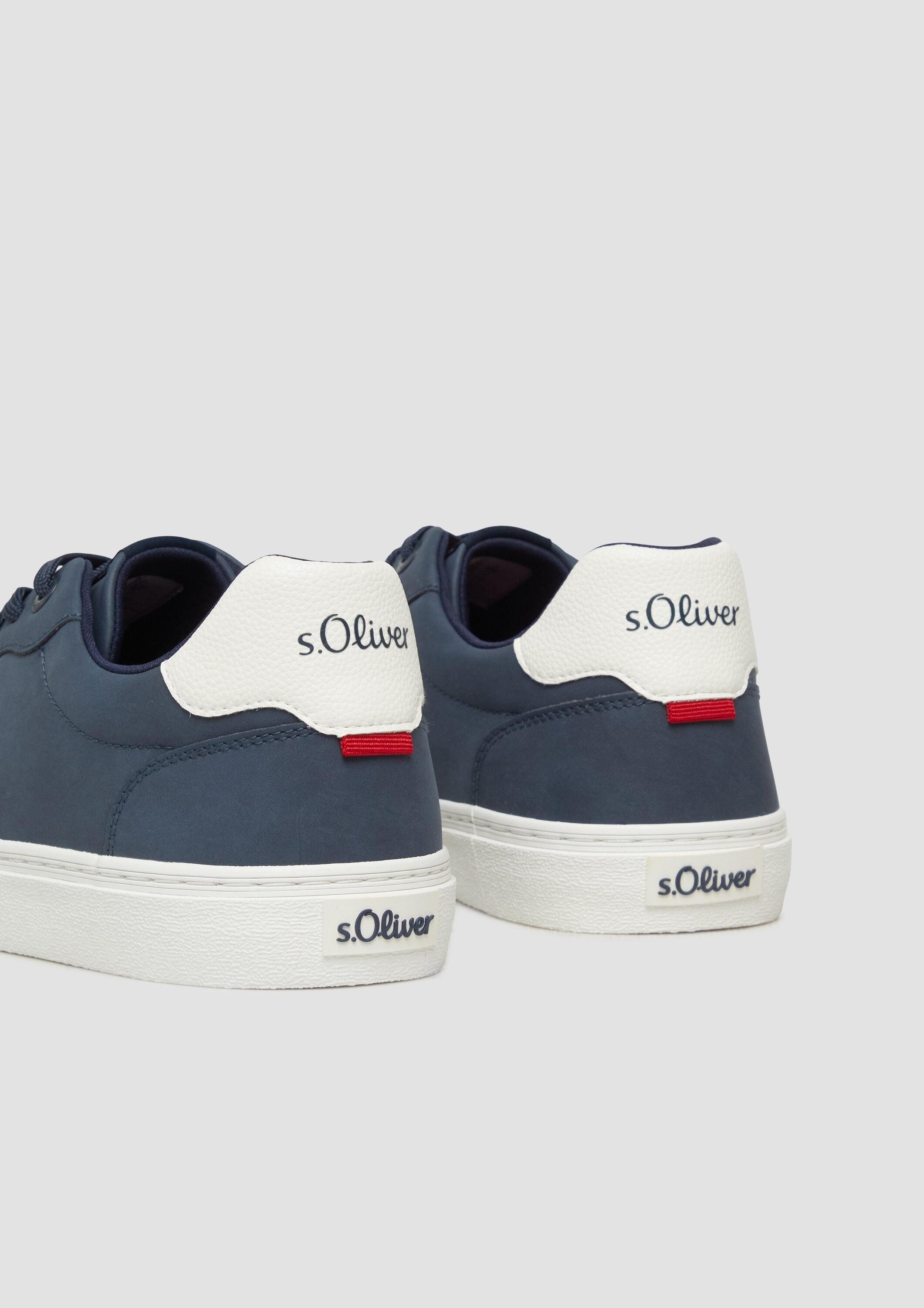 s.Oliver Sneakers Sneaker Sneaker in Leder-Optik