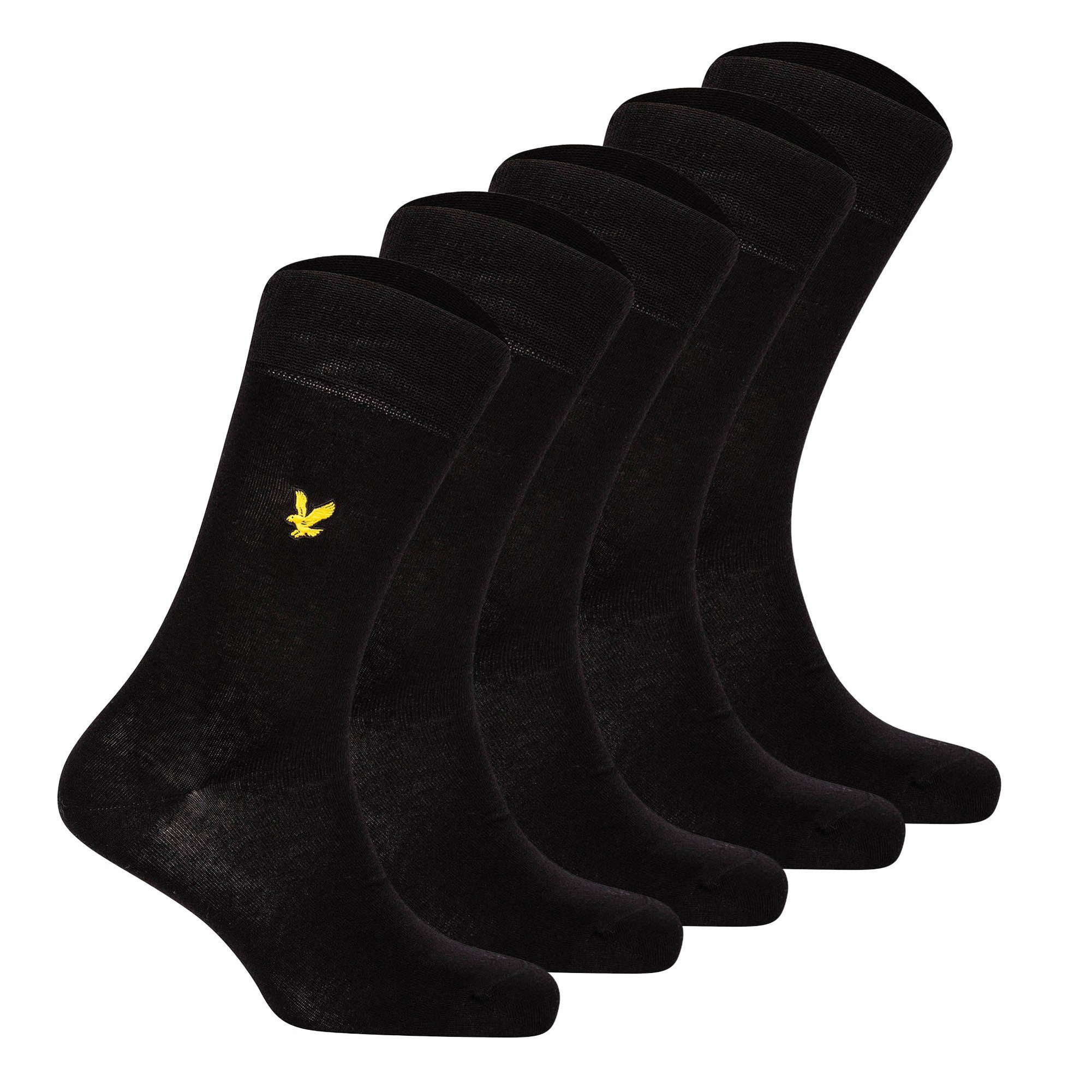 Lyle & Scott Kurzsocken Herren Socken 5er Pack Baumwolle Liam (Packung, 5er Pack)