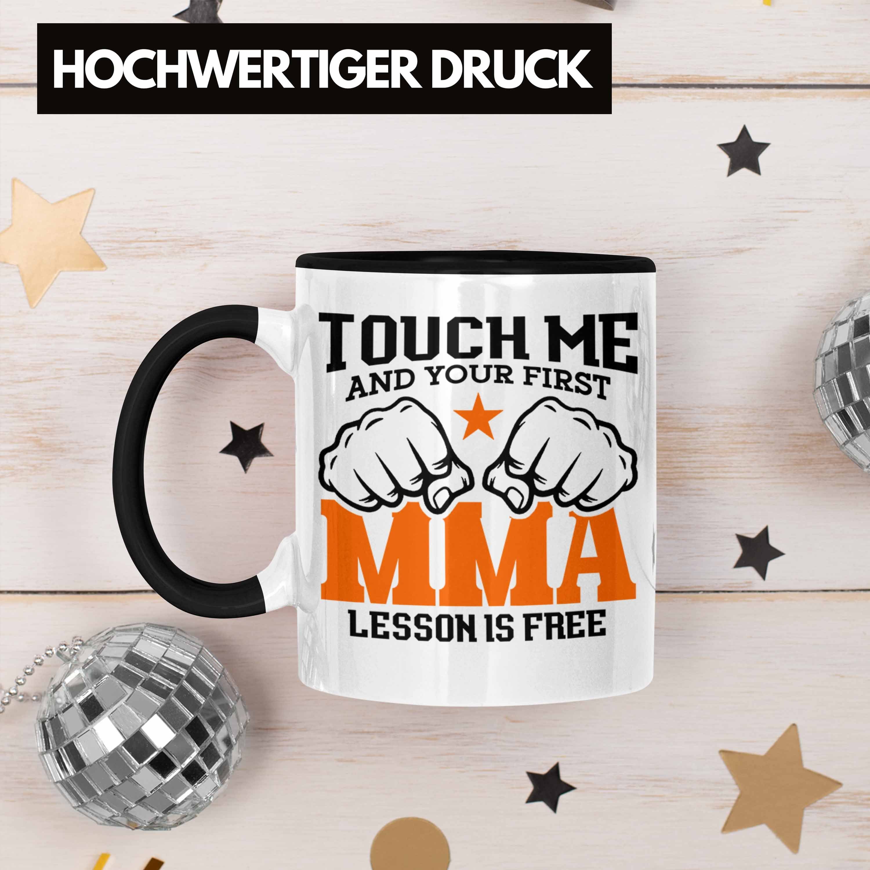 First für Geschenk Schwarz MMA Trendation Tasse MMA-Tasse Lesson MMA-Kämpfer Geschenkidee