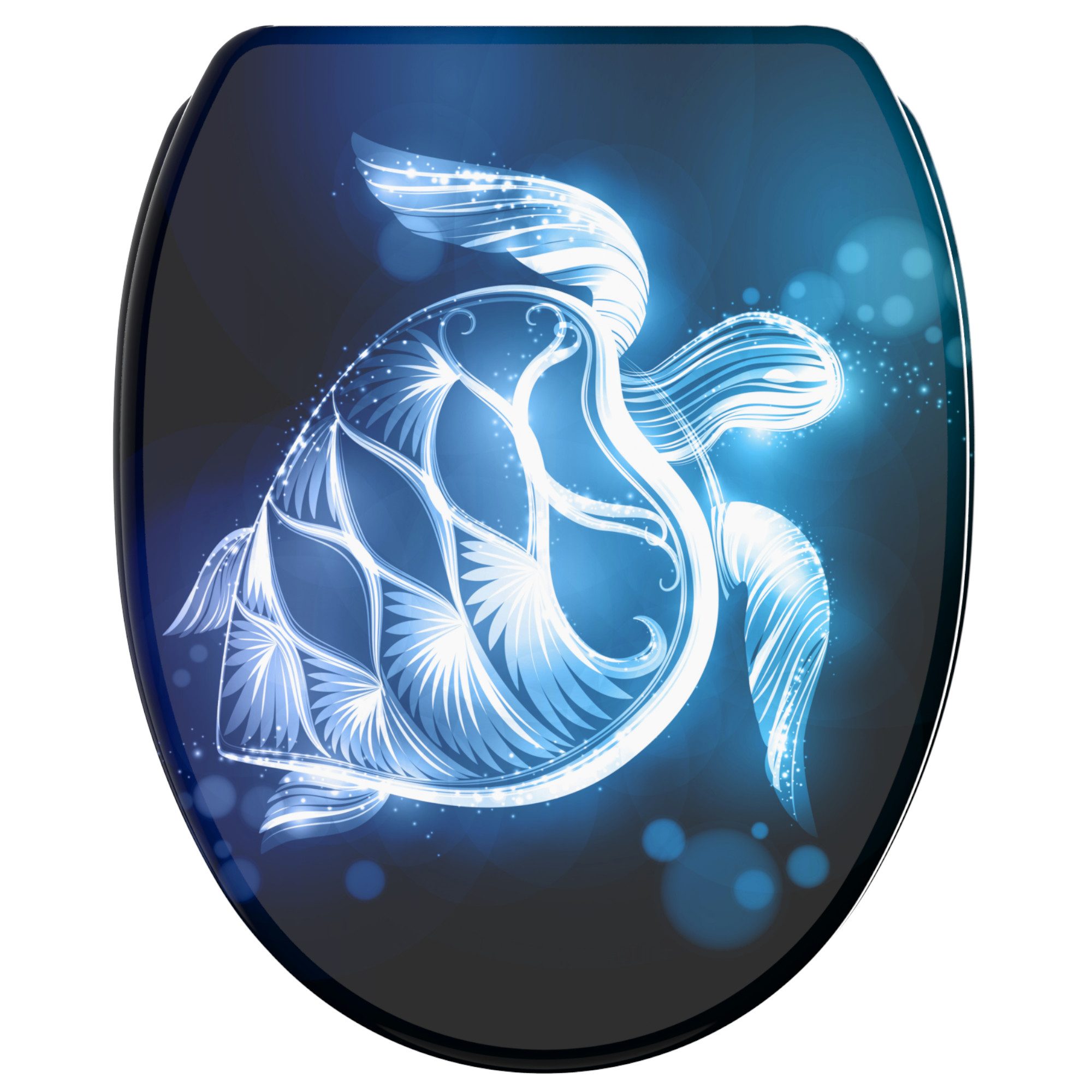 Sanilo WC-Sitz Glow Turtle, hochwertig, abnehmbar, leichte Montage von oben günstig online kaufen