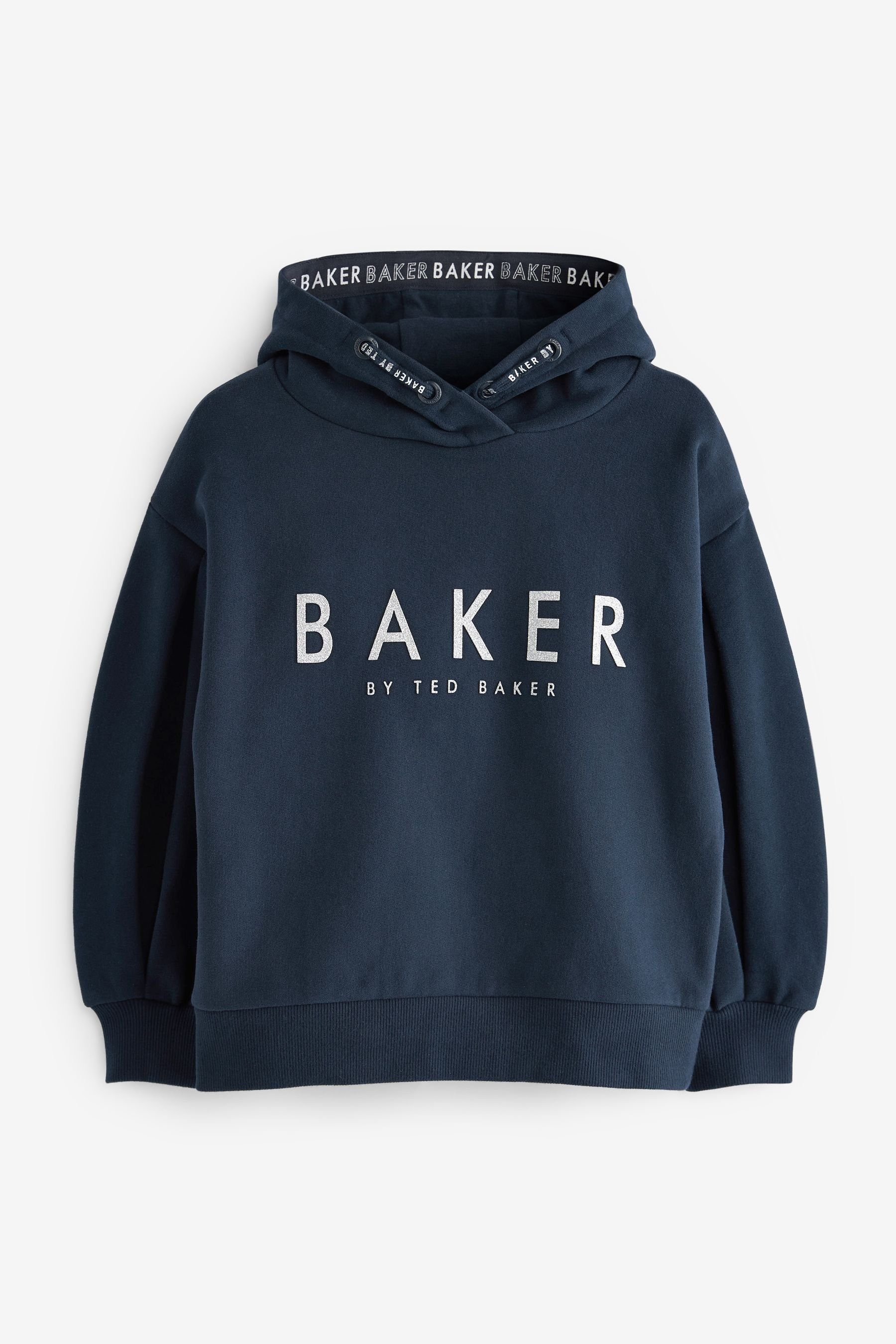 Baker by Ted Baker Kapuzensweatshirt Baker by Ted Baker Kapuzensweatshirt mit Logo (1-tlg) Navy