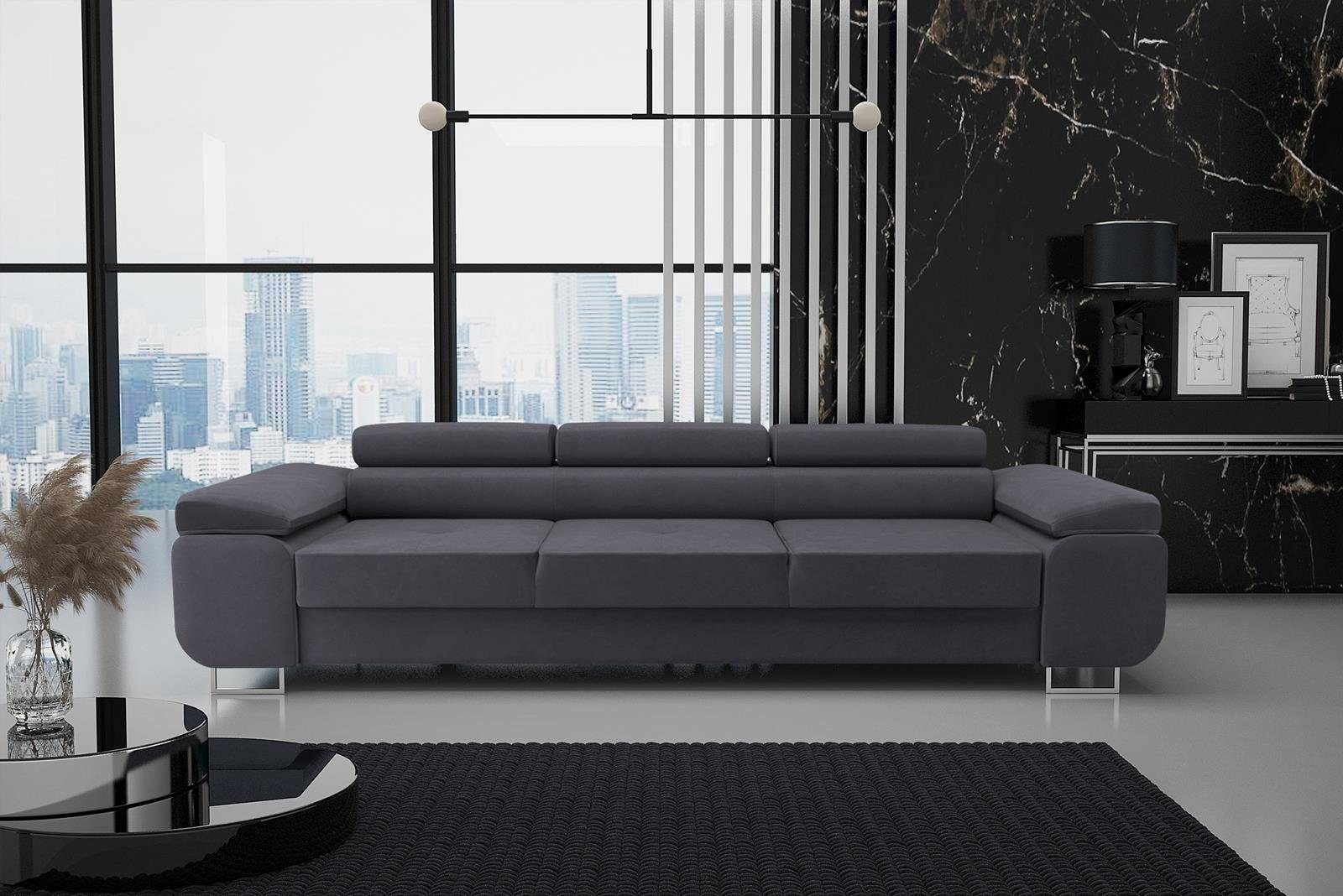 Beautysofa Schlafsofa Couch Dreisitzer Schlafsofa modernen günstig online kaufen