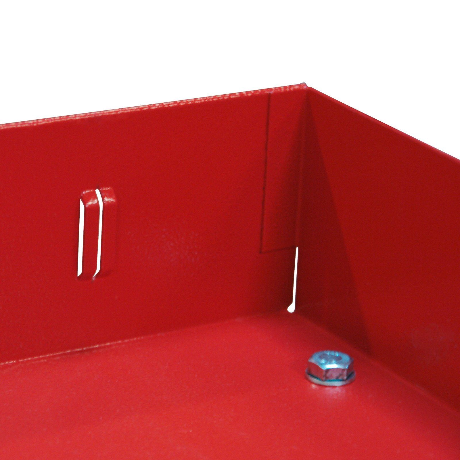 Böden, unterteilbaren PROREGAL® Grau/Rot Fahrzeugregal Raptor Mehrzweckschrank mit 1x