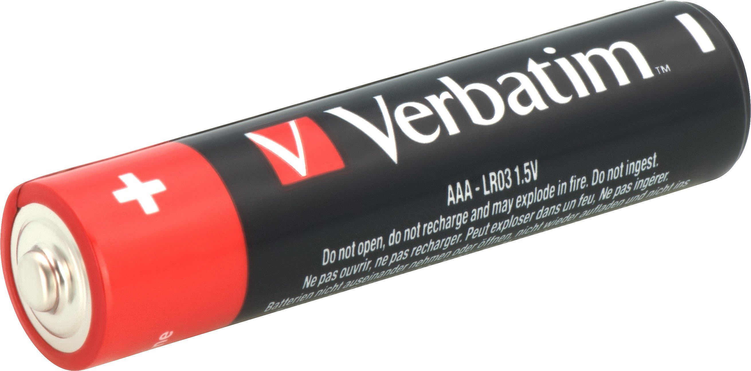 V, Batterie, LR03 Premium Micro/AAA/LR03 1.5V Verbatim 10 (1,5 St),