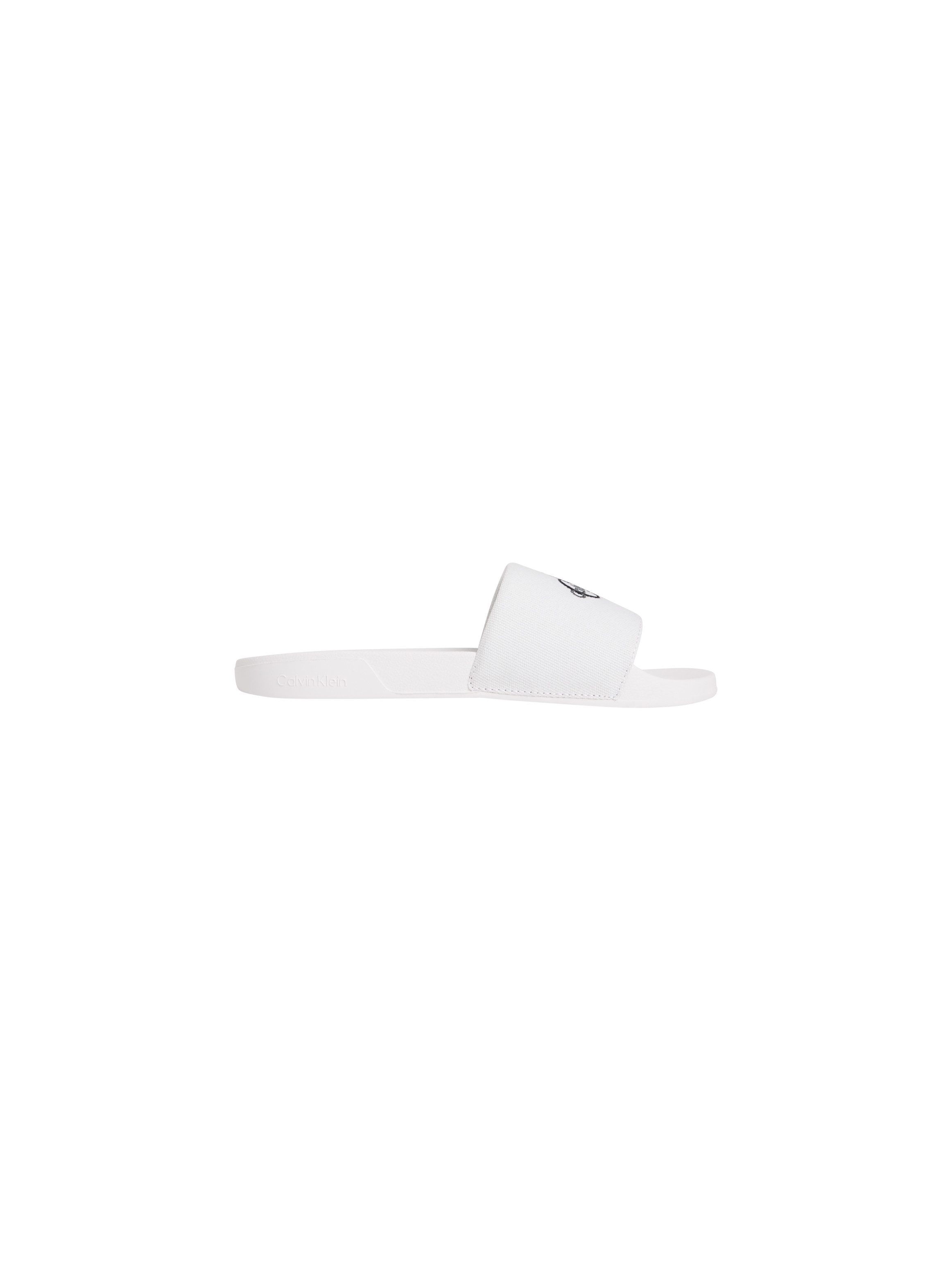 Calvin Klein ESS SLIDE CV WN Pantolette Sommerschuh, Poolslides, Pantolette, Strandschuh mit Logoschriftzug – Bild 4 von 5