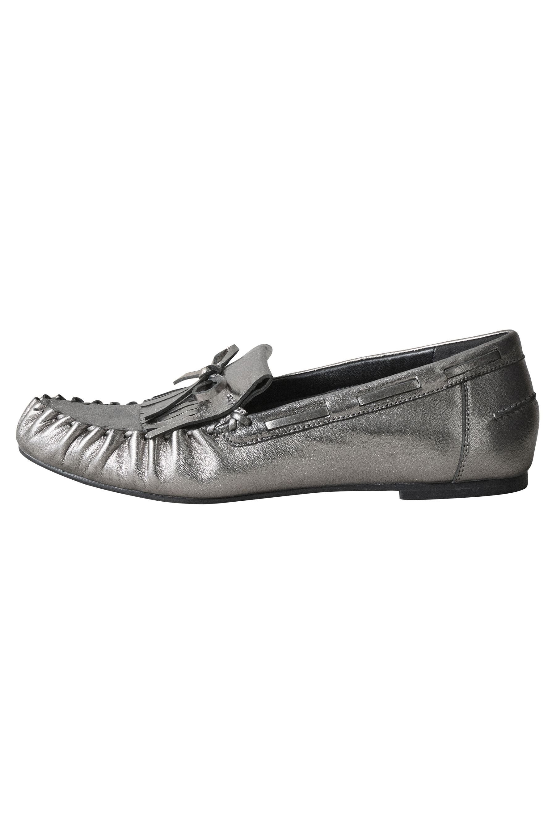 Next N. Premium Loafer aus Leder mit Raffung Loafer