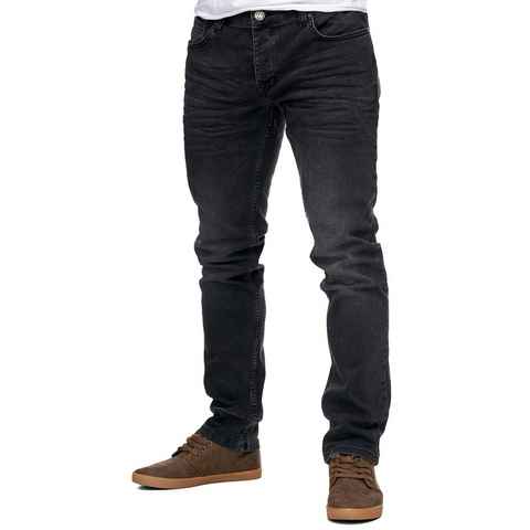 Reslad Stretch-Jeans Reslad Jeans-Herren Slim Fit Basic Style Stretch-Denim Jeans-Hose Stretch Jeans-Hose Slim Fit