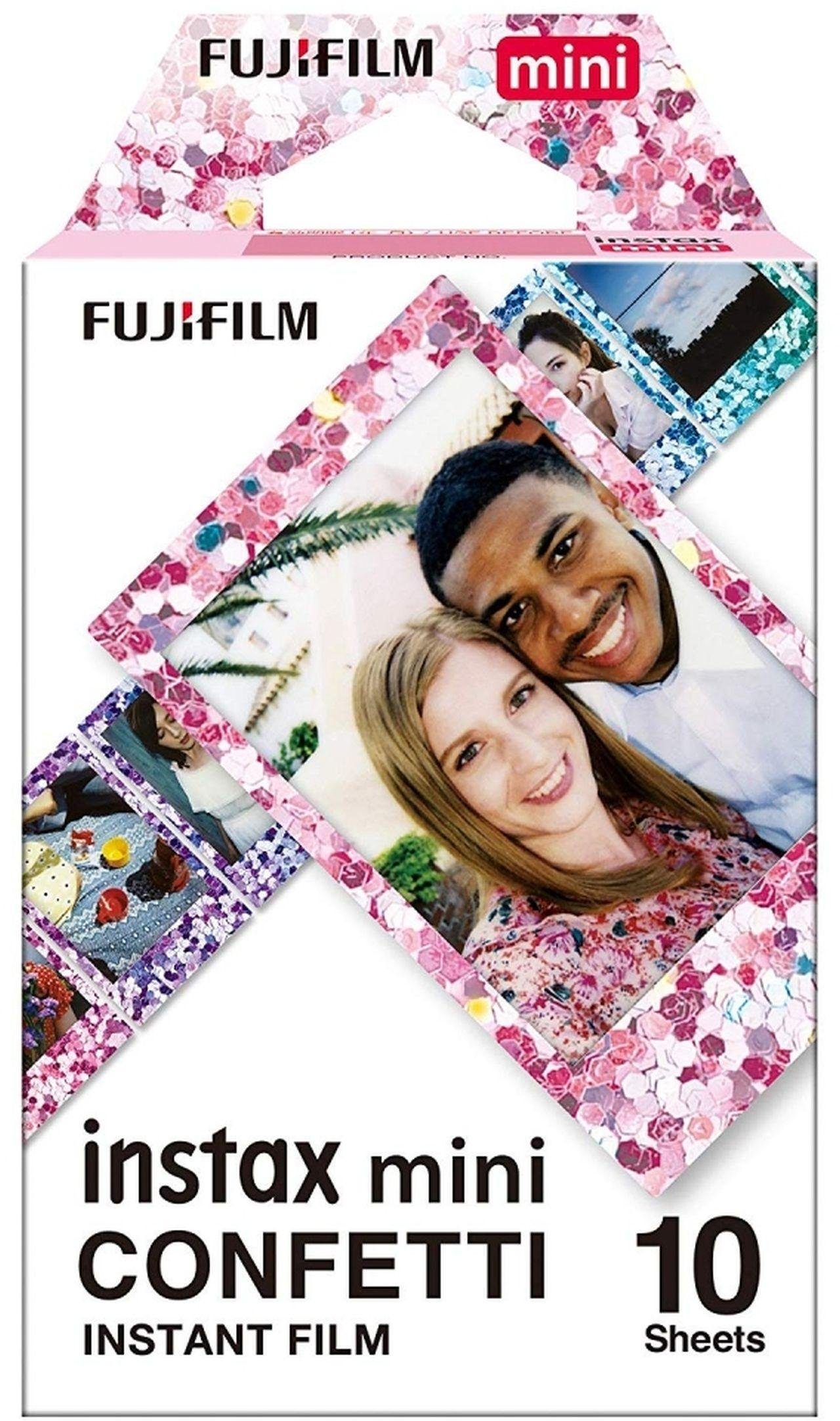 FUJIFILM Sofortbildfilm Fujifilm Instax Mini Film Confetti