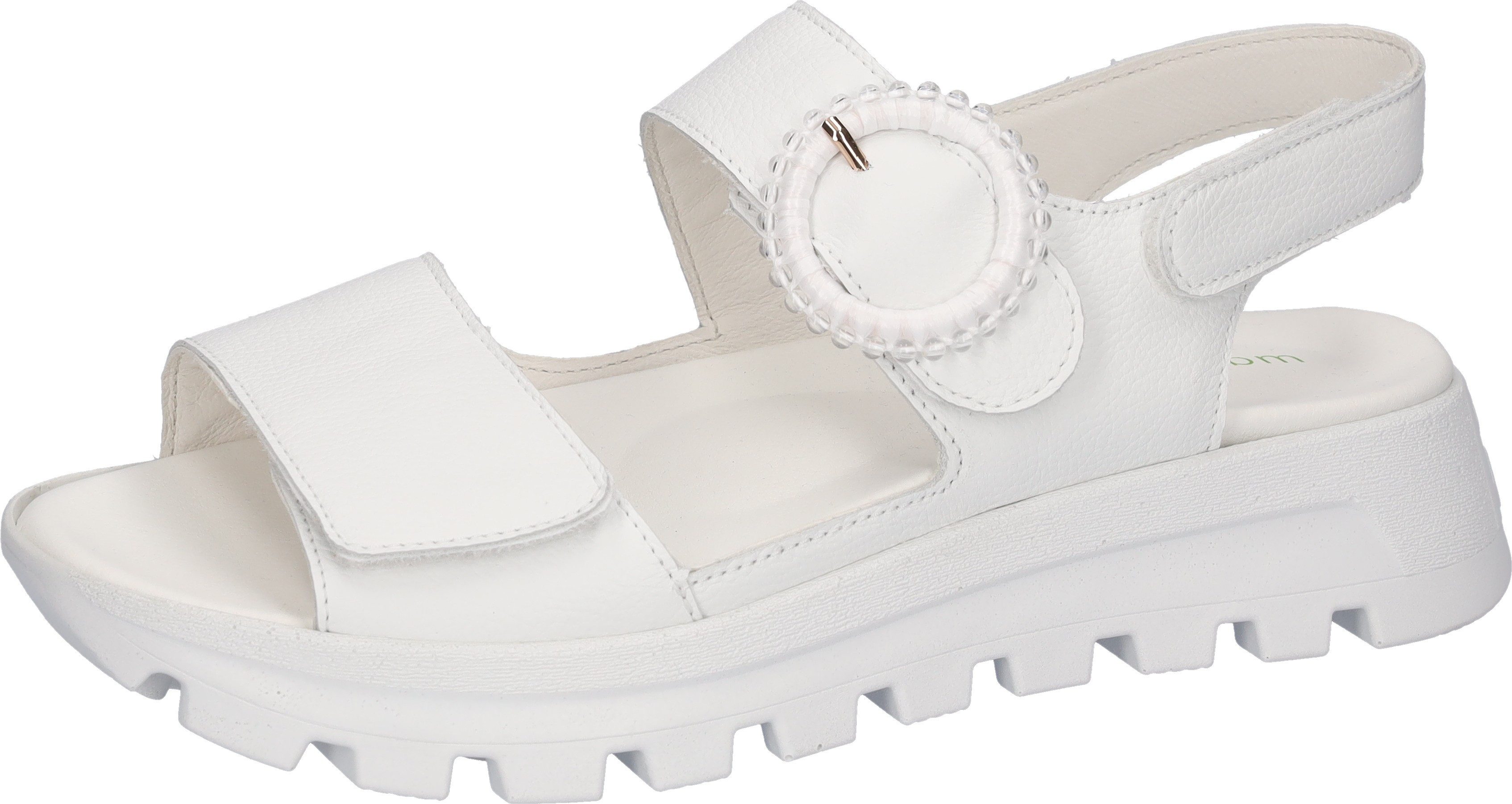 Waldläufer H-NELE Plateausandale Sommerschuh, Klettschuh in Komfortweite H (sehr weit)