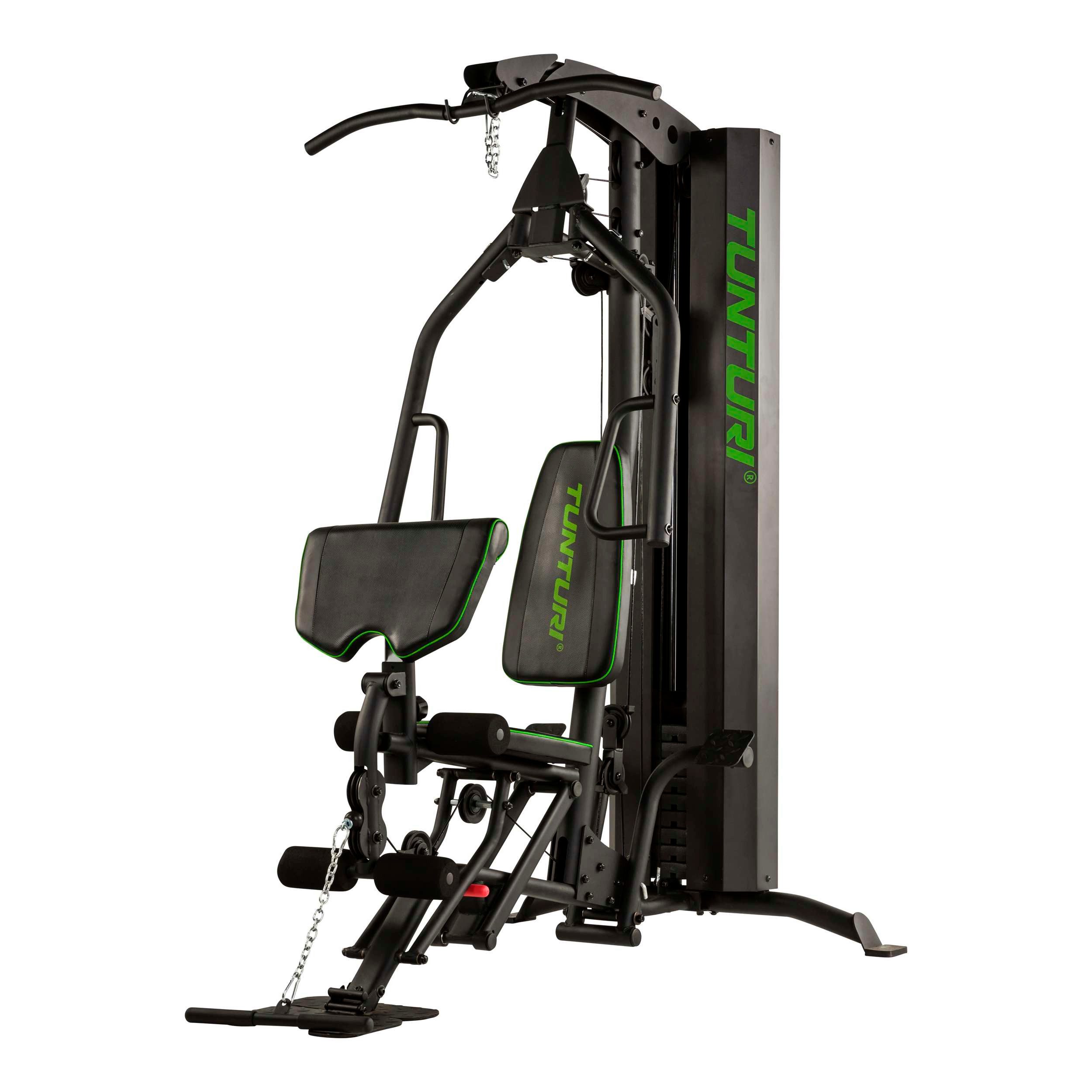 Tunturi Kraftstation Kraftstation - HomeGym mit Gewichten 7-70 kg - MultiGym für Zuhause -