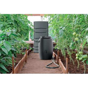 Kreher Komposter zur Herstellung von Dünger in Schwarz 25 Liter, 25 l