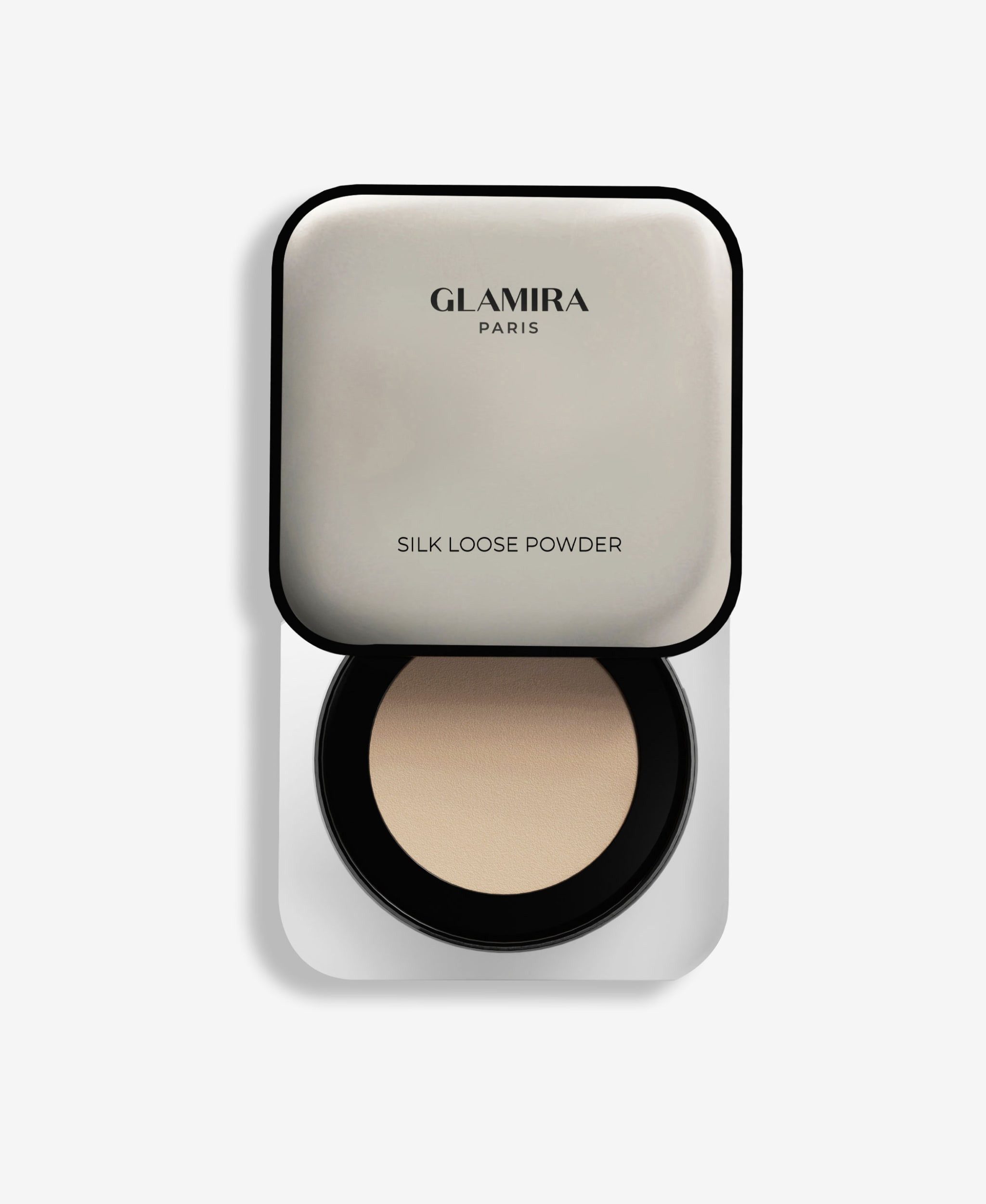 GLAMIRA Fixierspray Seidiges Loses Fixierpuder #1, 1-tlg., reduziert Glanz, glättet Poren, verhindert Verklumpen