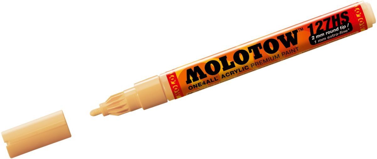 Thumbnail - MOLOTOW Permanentmarker Permanentmarker One4All 127 HS nachfüllbar 2mm saharabeige pastell
