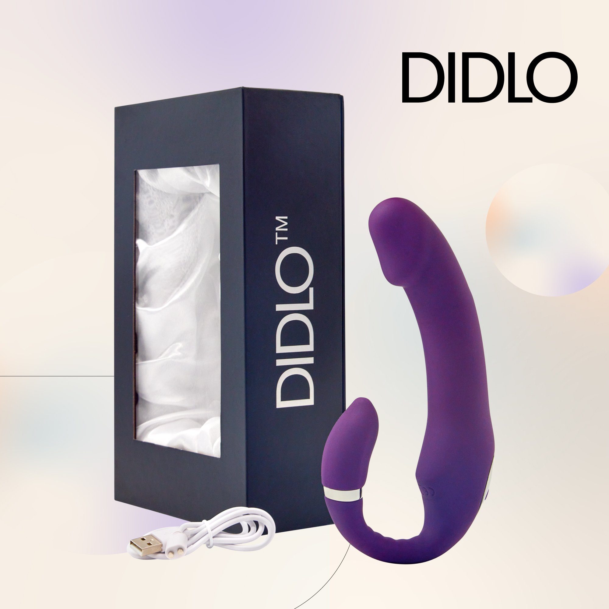 DIDLO Dildo, Dual G-Spot mit Wärme- und Stoßfunktion