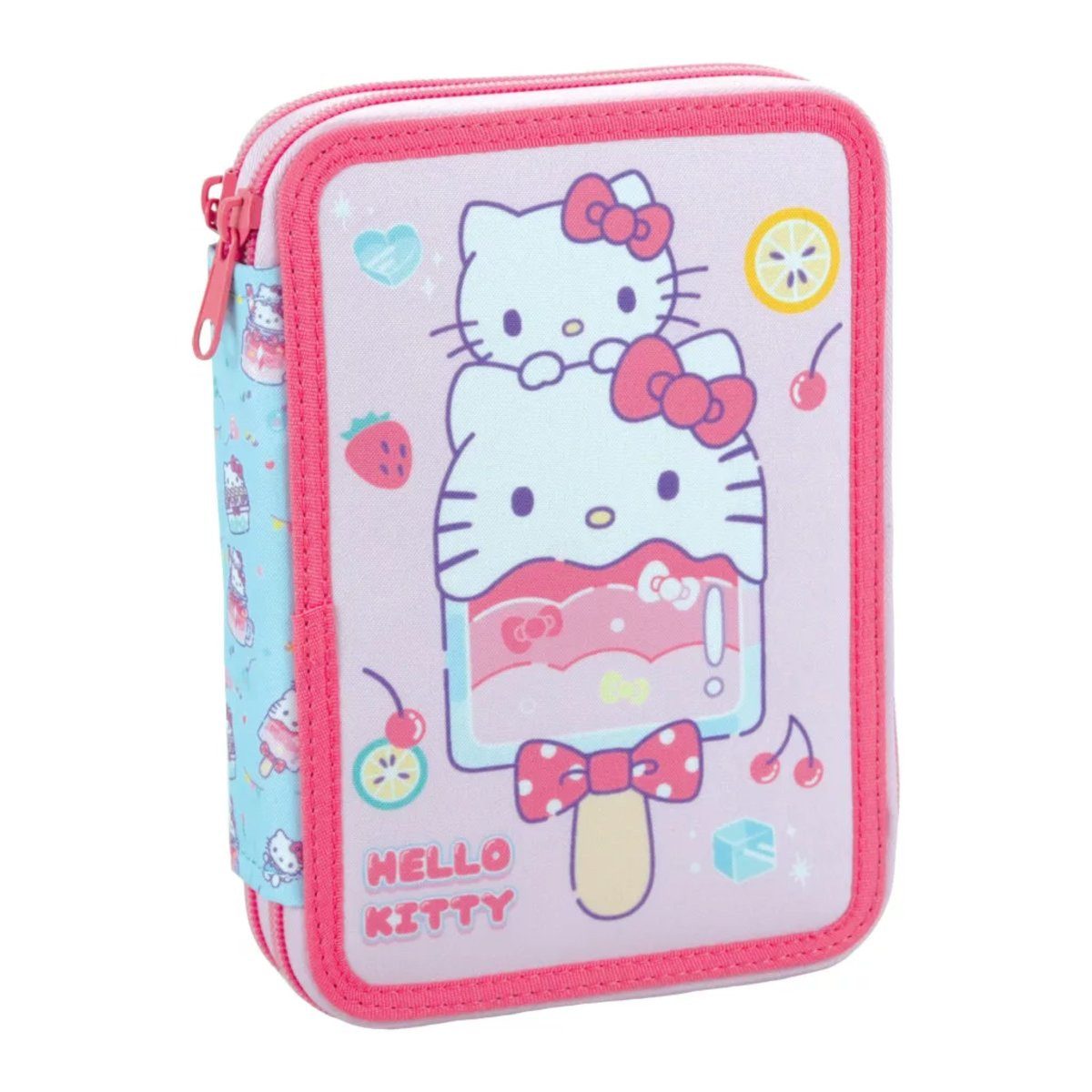 Hello Kitty Federmäppchen Hello Kitty Cupcake gefülltes Federmäppchen 2-stöckig
