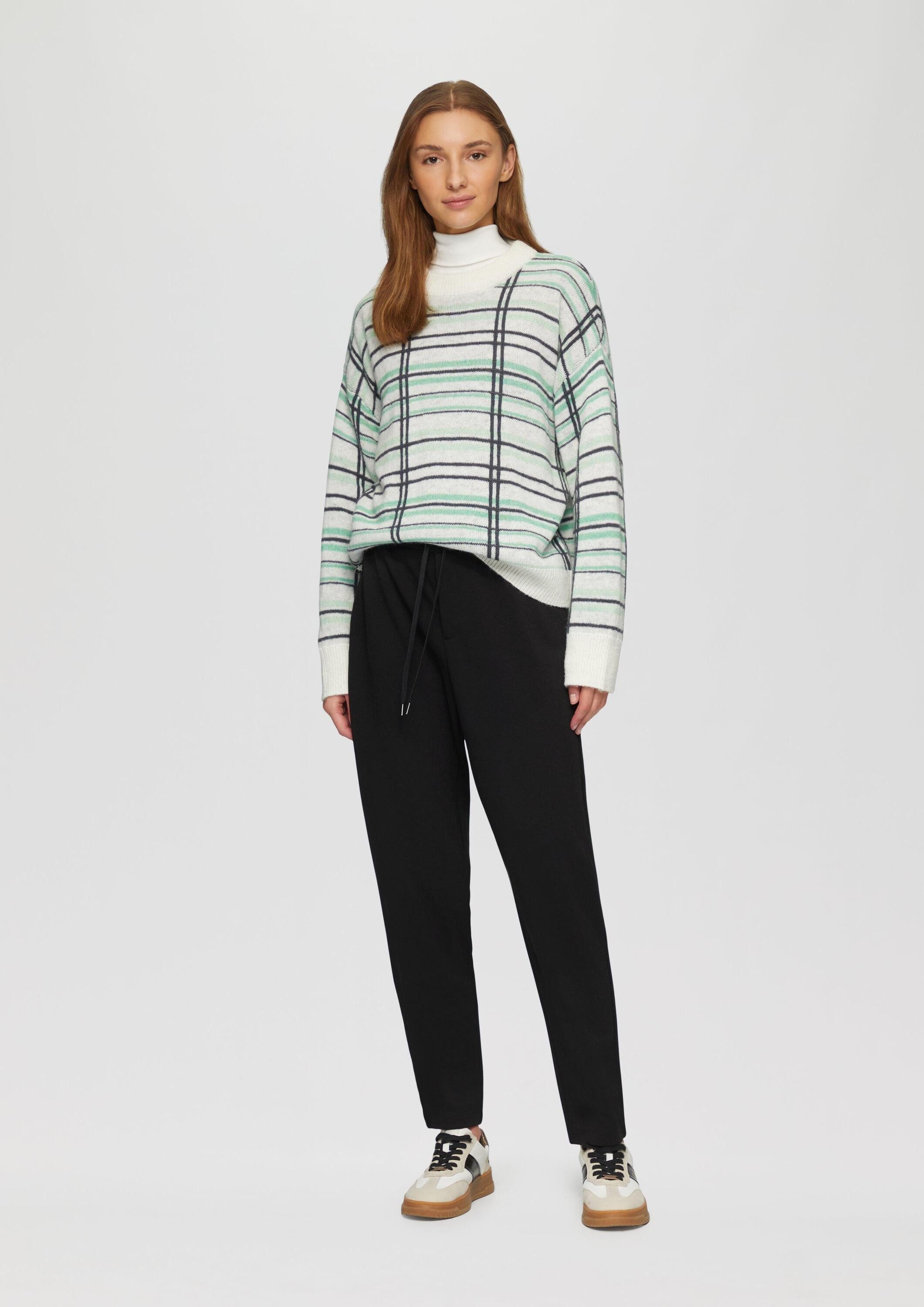 s.Oliver Chinos Hose Jogpants aus Struktur-Jersey günstig online kaufen