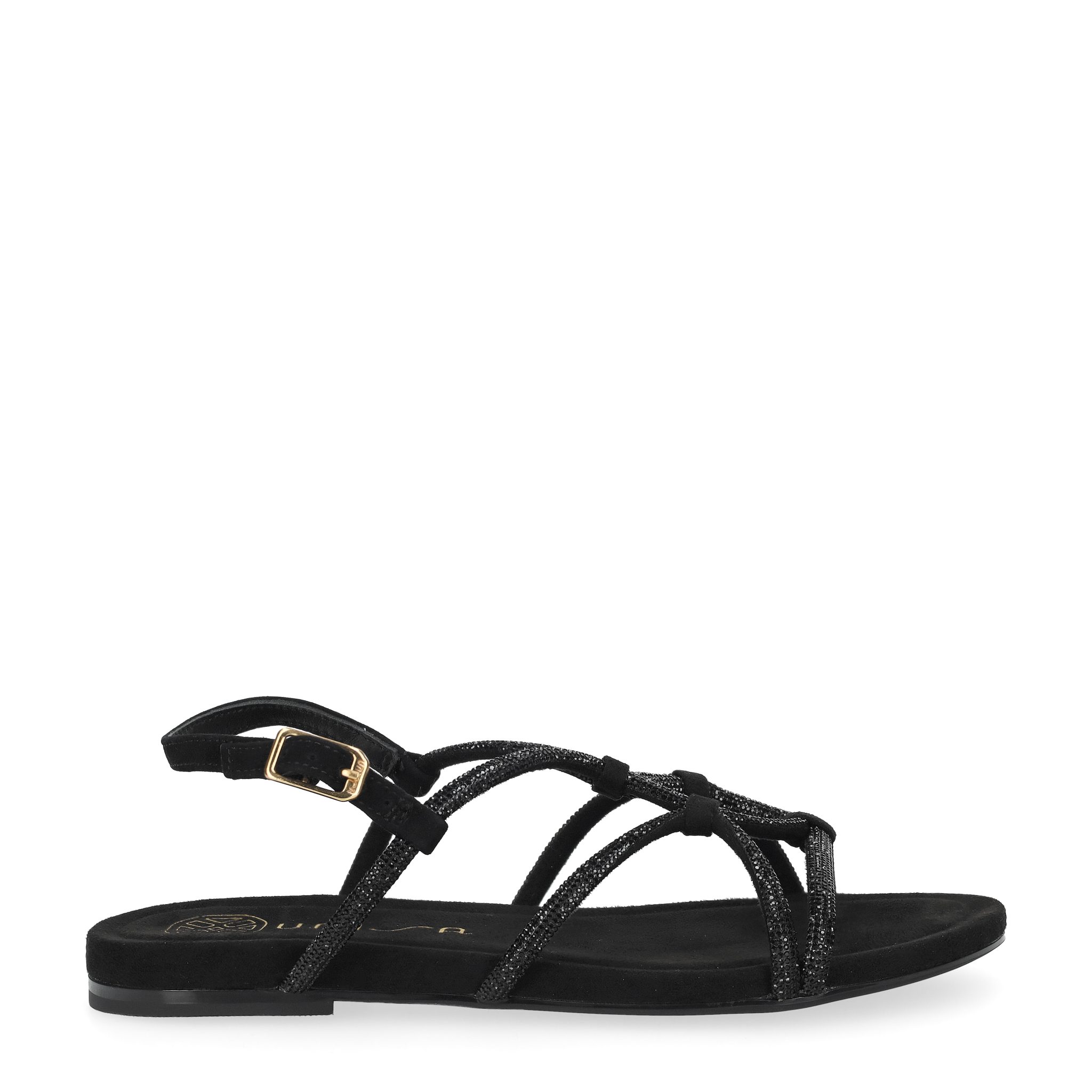 Unisa Unisa COOPER_KS BLACK, Sandaletten, Schwarz, Damen Sandalette