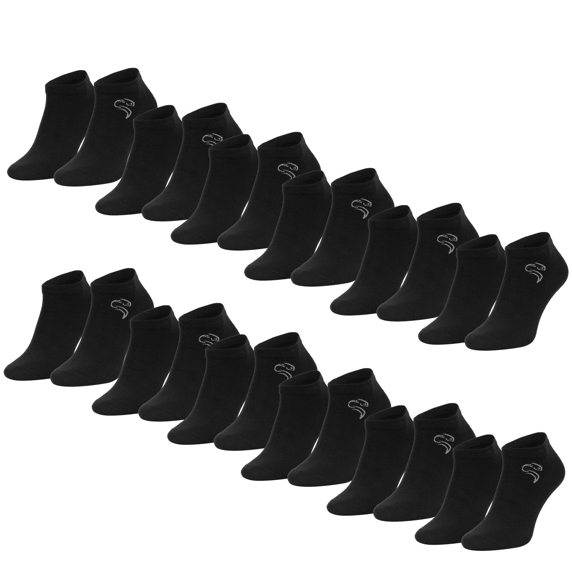 Sneakersocken Sneaker Socken für Damen & Herren - Kurze Halbsocken aus Baumwolle