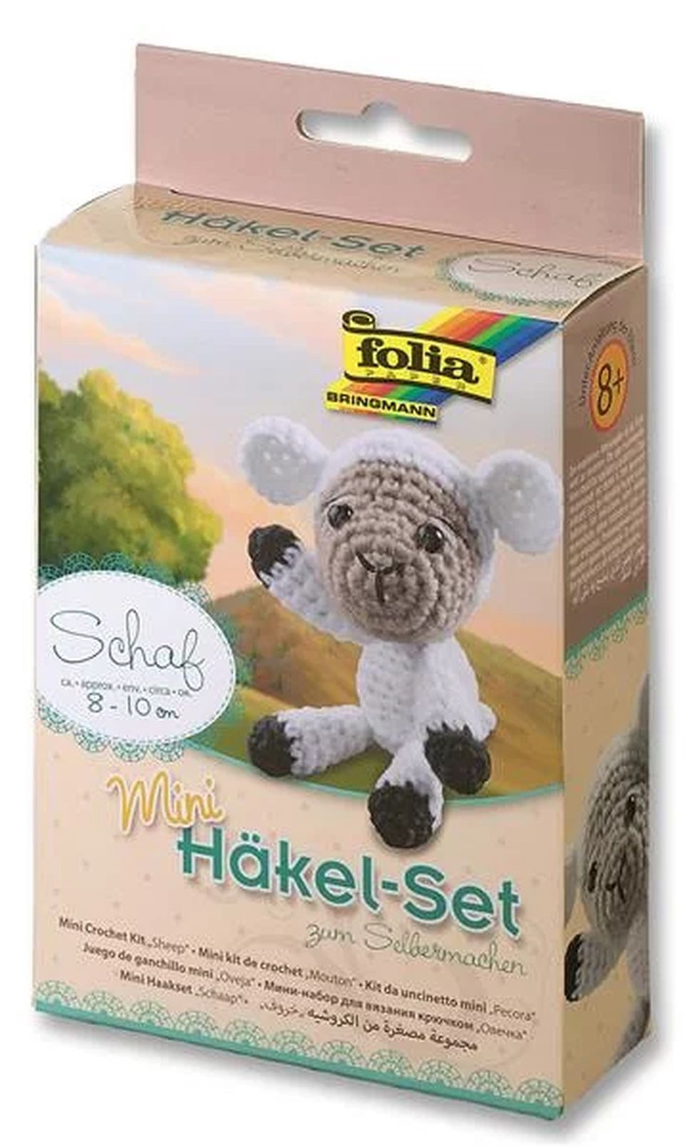 Folia Max Bringmann KG Kreativset Mini-Häkelsets