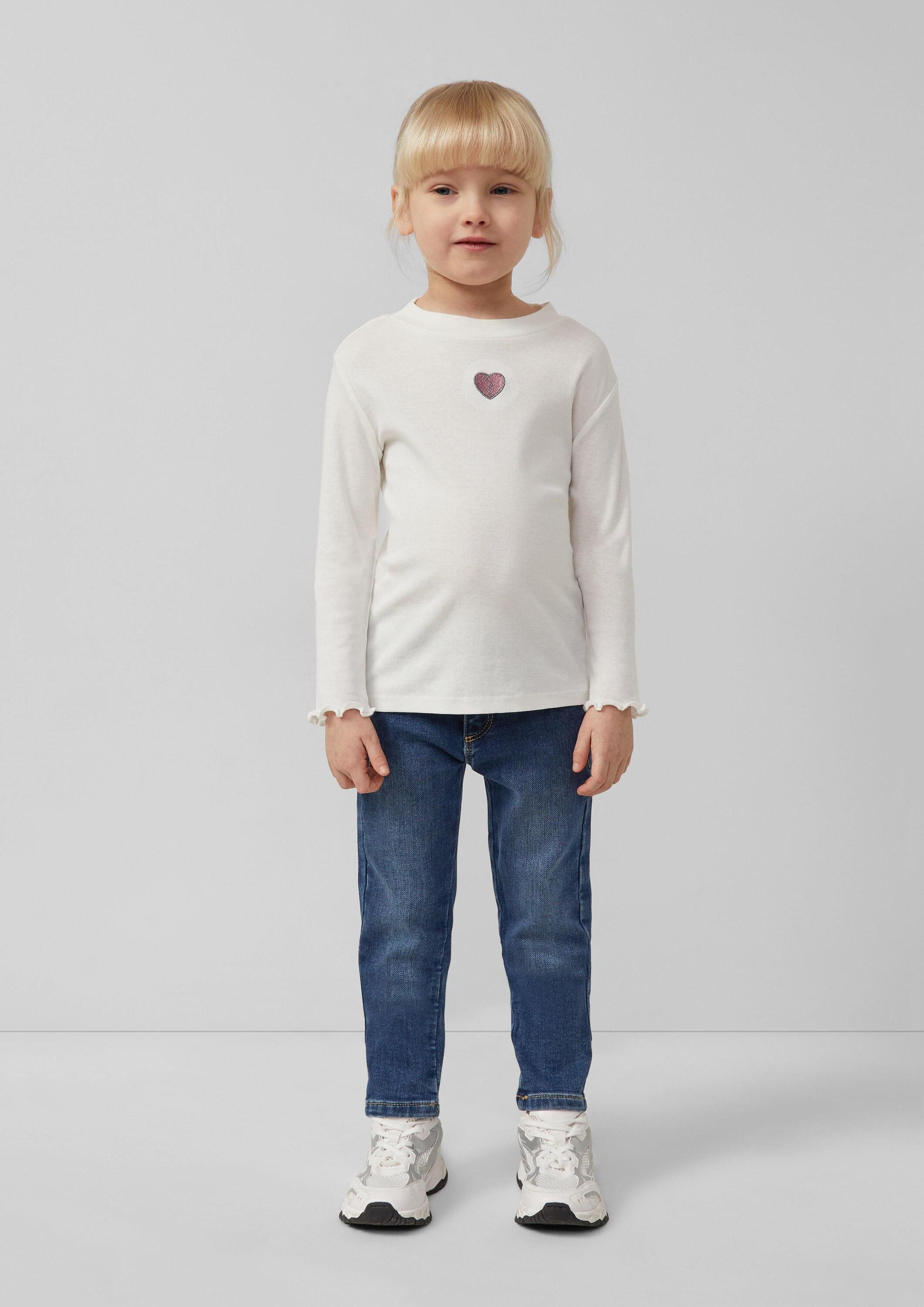 s.Oliver Slim-fit-Jeans Jeans-Hose Jeans Kathy / Regular Fit / Mid Rise / Slim Leg / Soft & warm inside