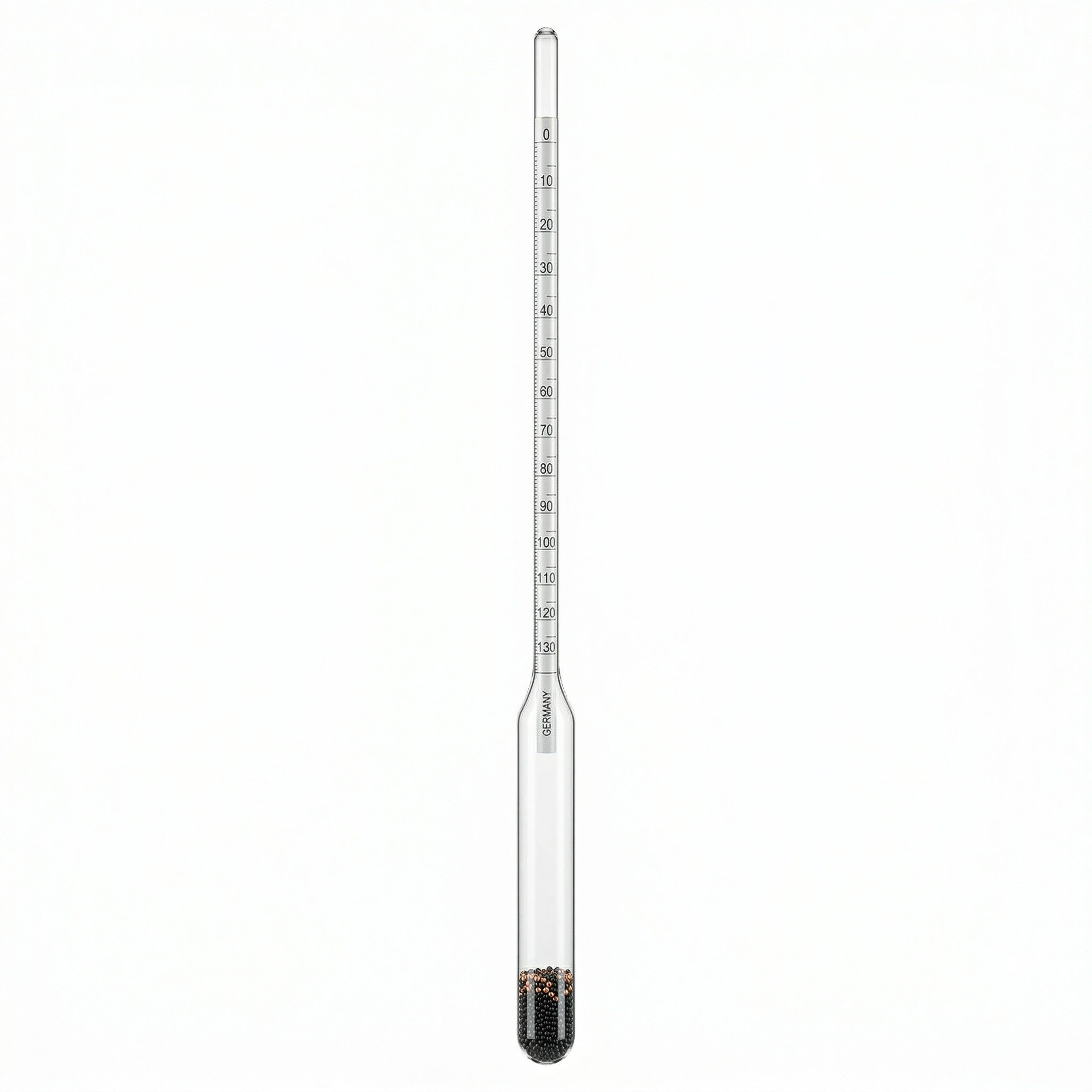 Lantelme Kochthermometer Mostwaage Oechsle Glas Aräometer 0–130° Weinwaage mit 1er Teilung