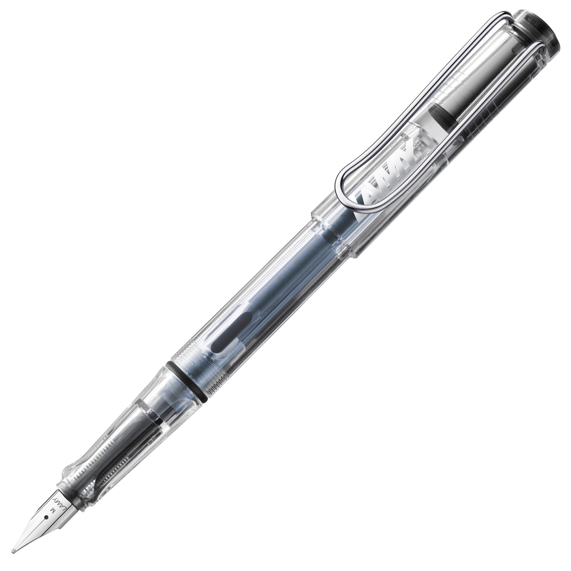 LAMY Füller LAMY Safari vista Füller ergonomischer Griff mit Feder in Strichbreite