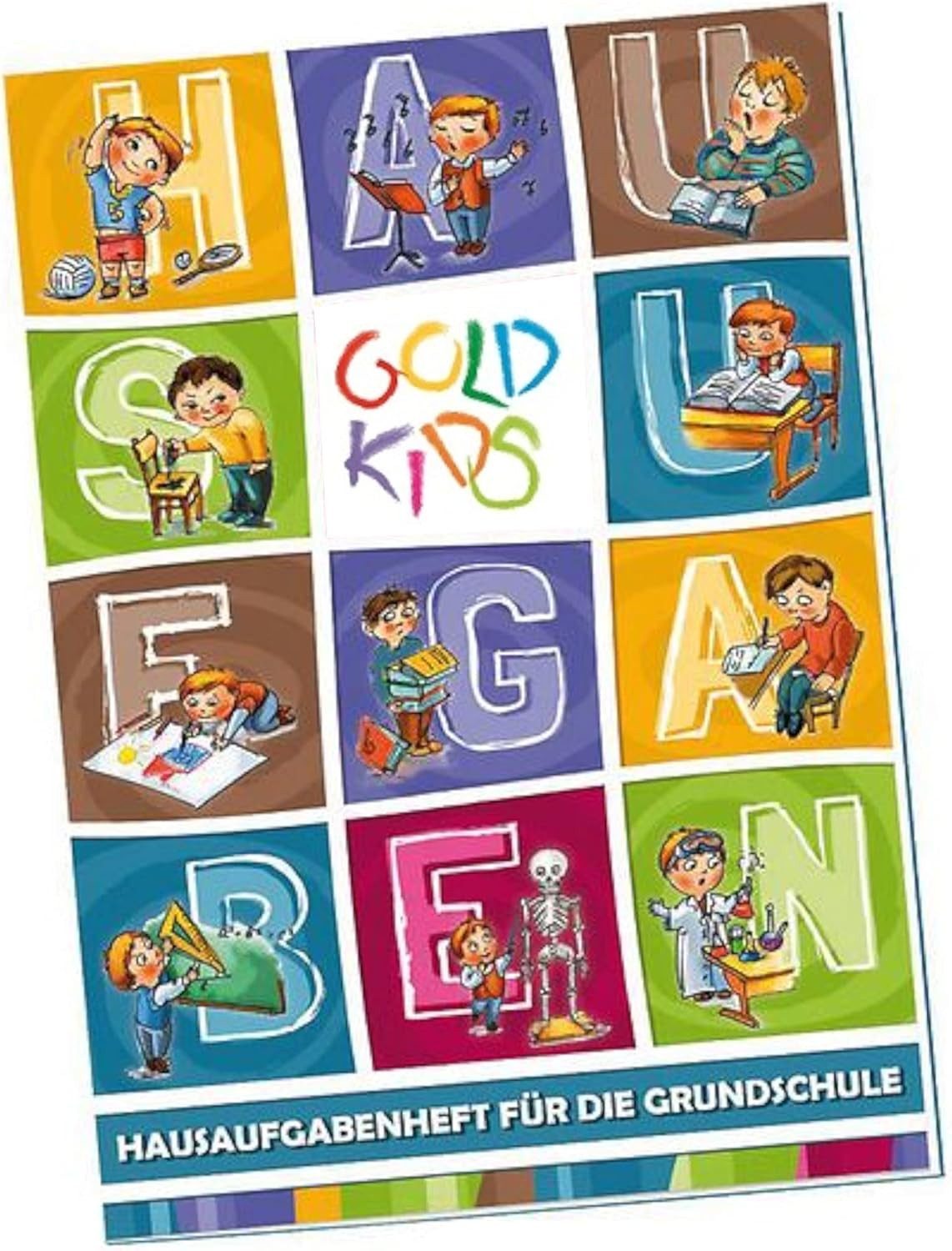 GOLDKIDS Federmäppchen 1 Fächer -, (Mäppchen für Mädchen und Jungen, - Federmappe 1-Fach Federtasche), - Schulmäppchen und Hausaufgabenheft