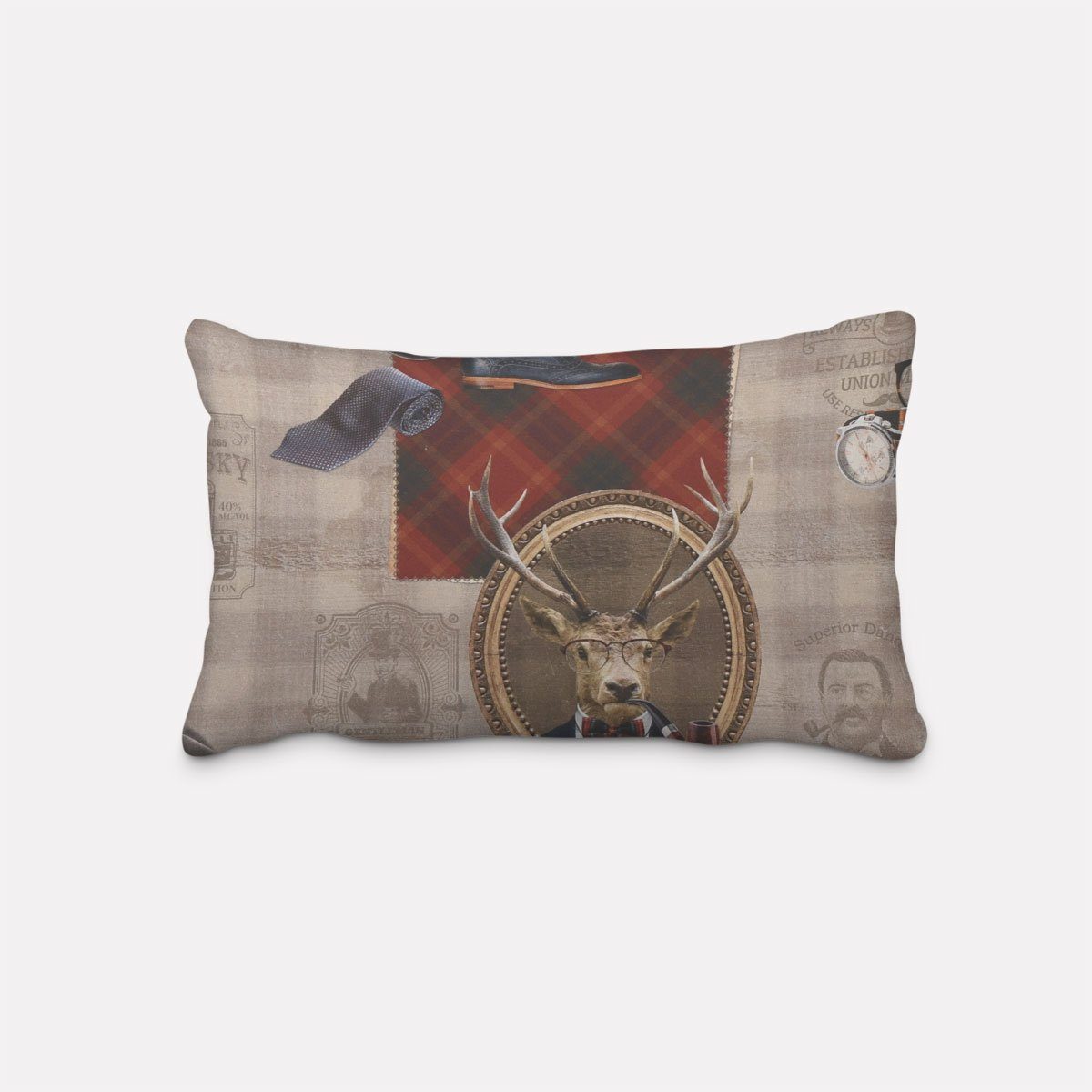 SCHÖNER LEBEN. Dekokissen SCHÖNER LEBEN. Kissenhülle Dandy Style Gentlemen günstig online kaufen