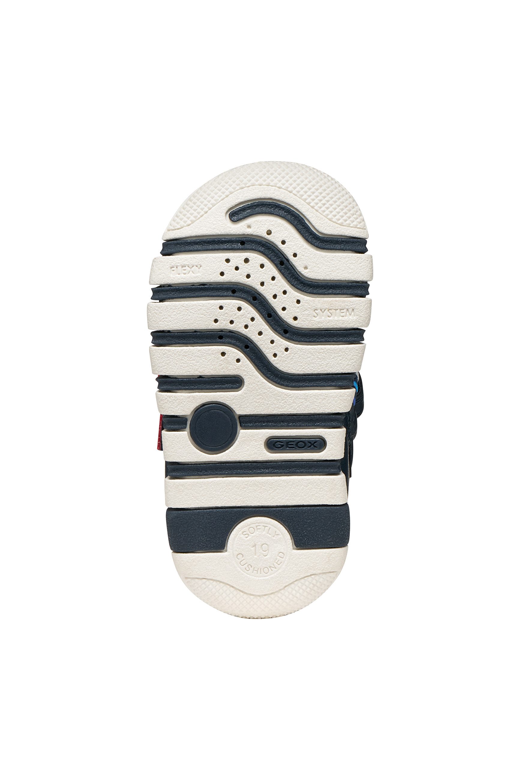 Geox B SANDAL IUPIDOO BOY Lauflernschuh Babyschuh mit Stickmuster, Größenschablone zum Download
