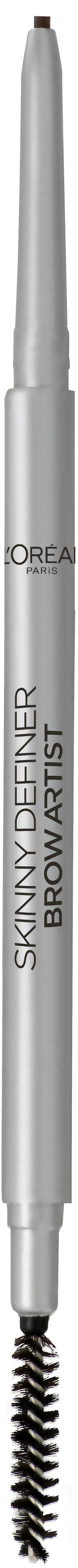 Artist Ebony Skinny PARIS Stiftform L'ORÉAL mit Augen-Make-Up, Brow Spiralbürste 109 in Definer, Augenbrauen-Stift