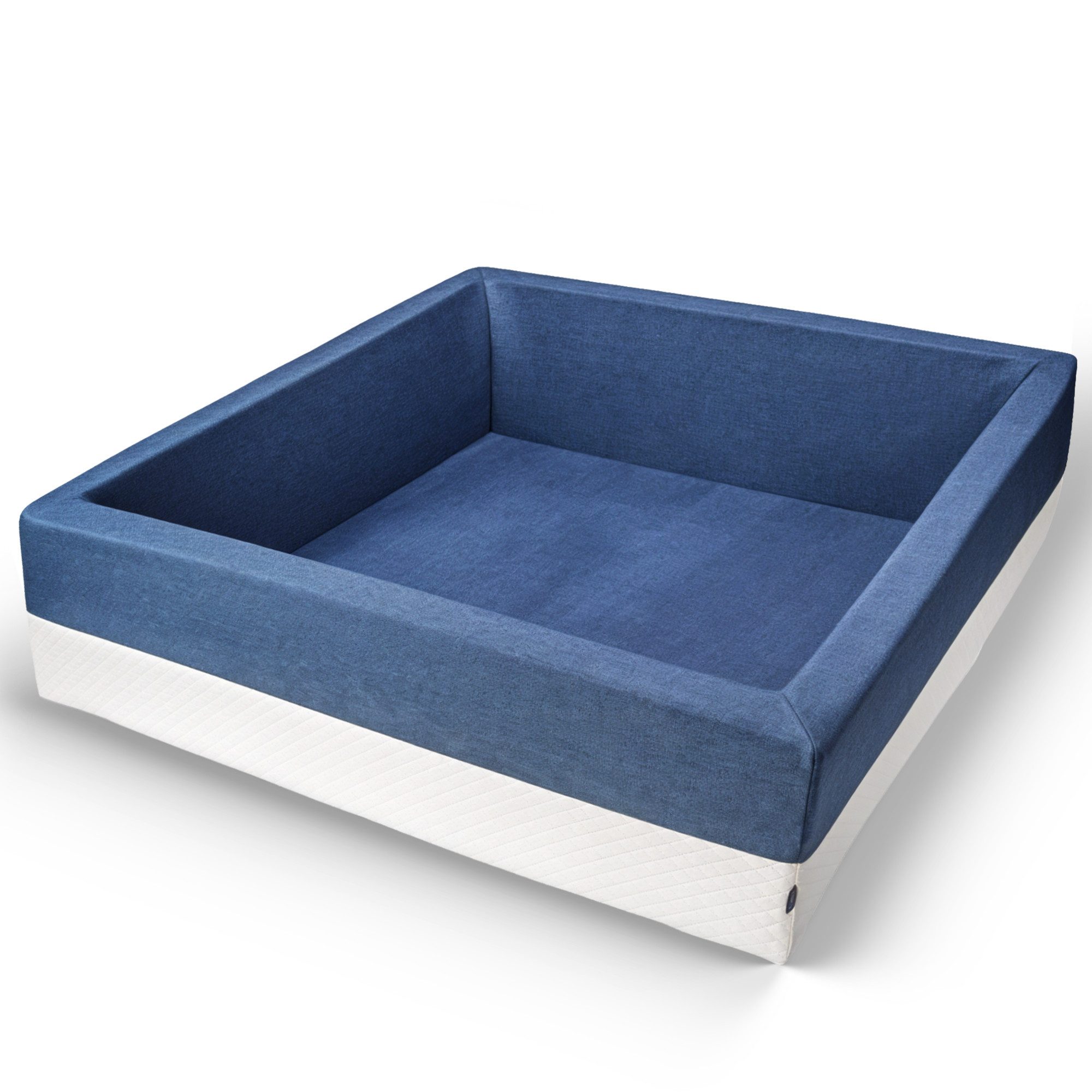 Rainbow Kids Мячиbad XXL Luxus Мячиbad Мячиpool Spielbecken 120x90x40 ohne Мячи, Made in Europe