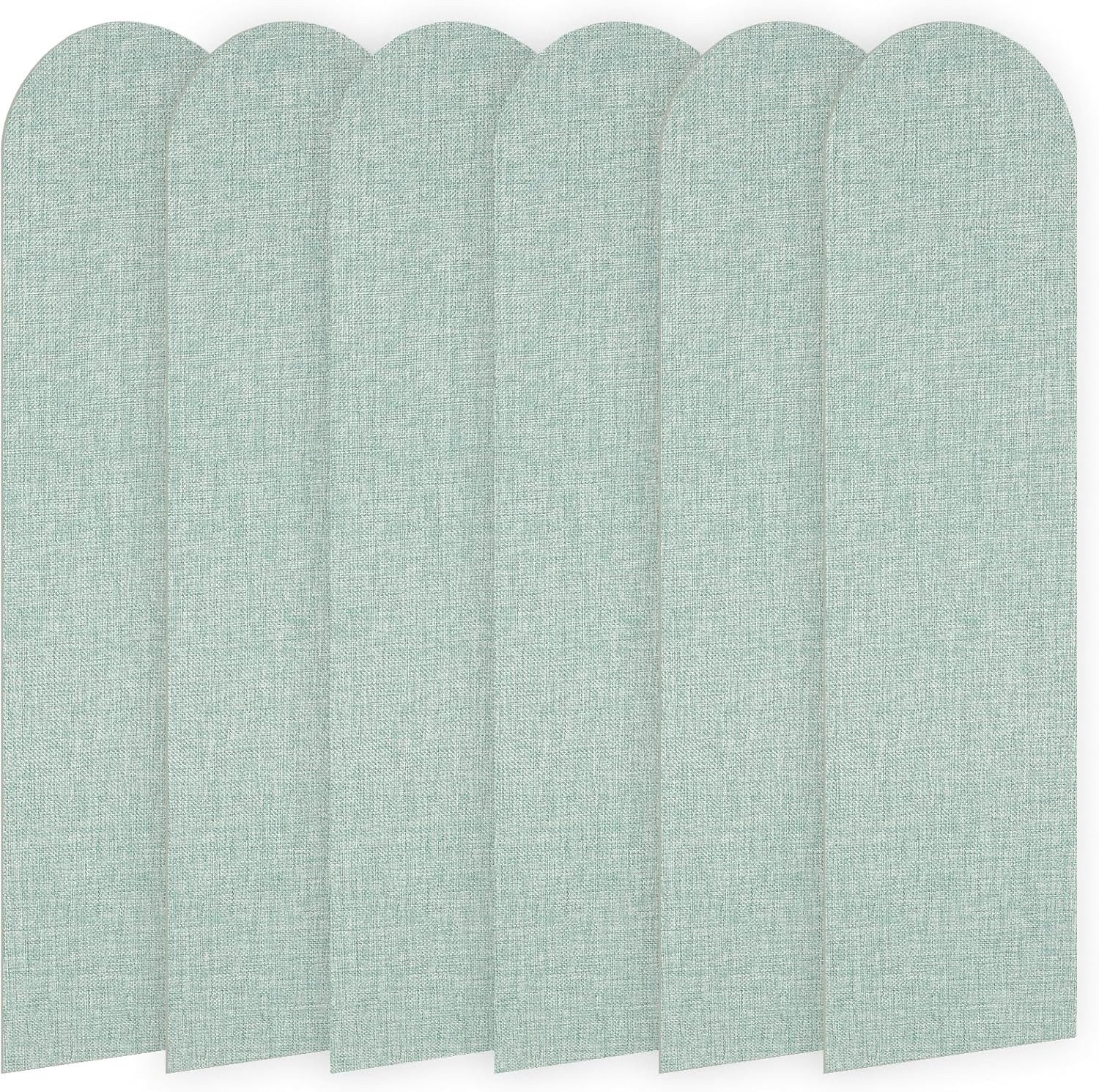 Diwzbyn 3D Wandpaneel 6er Set 3D-Wandpaneele 60 × 15 cm, 3D-Dekorations-Wandaufkleber, (6-tlg) Kinder-Stoßschutz-Schaumstoff-Wandpaneele