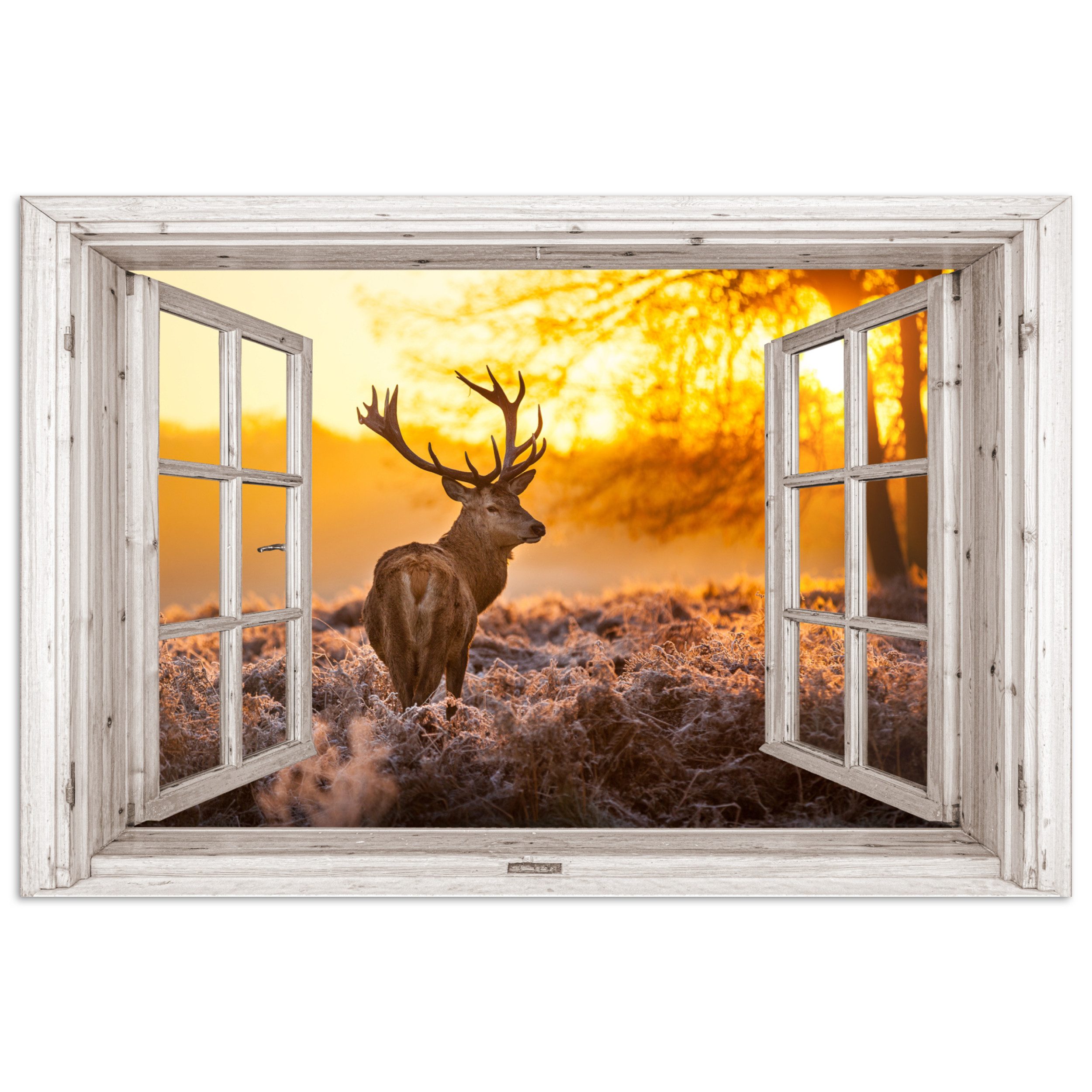 MuchoWow Poster Hirsche - Herbst - günstig online kaufen