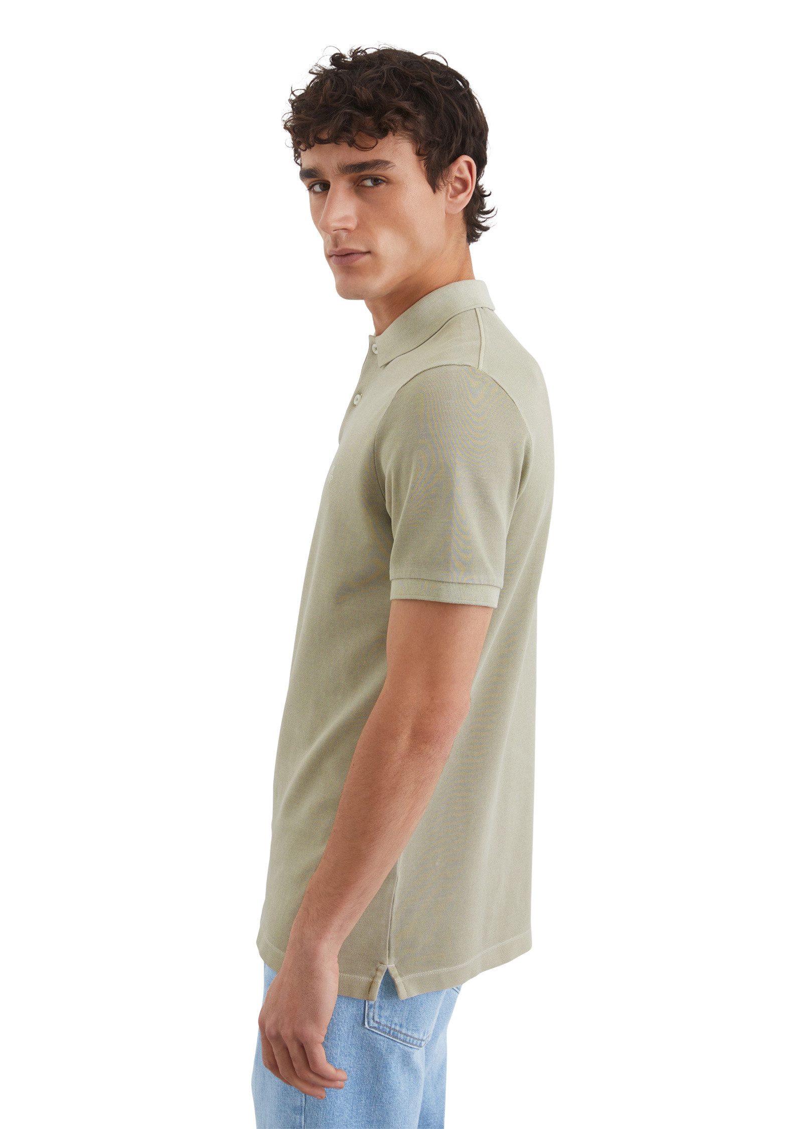 Marc O'Polo Poloshirt aus Bio-Baumwoll-Stretch günstig online kaufen