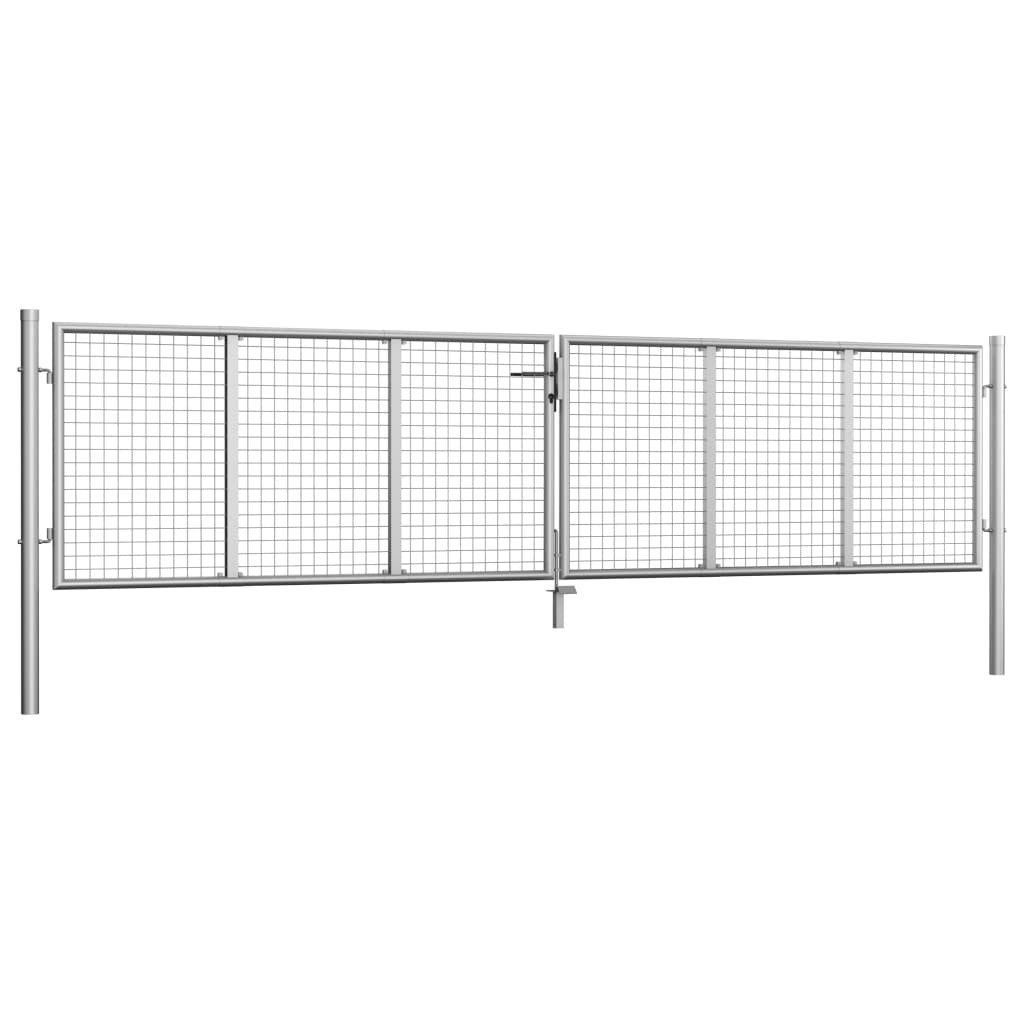 vidaXL Gartentor Gartentor Verzinkter Stahl 415 günstig online kaufen