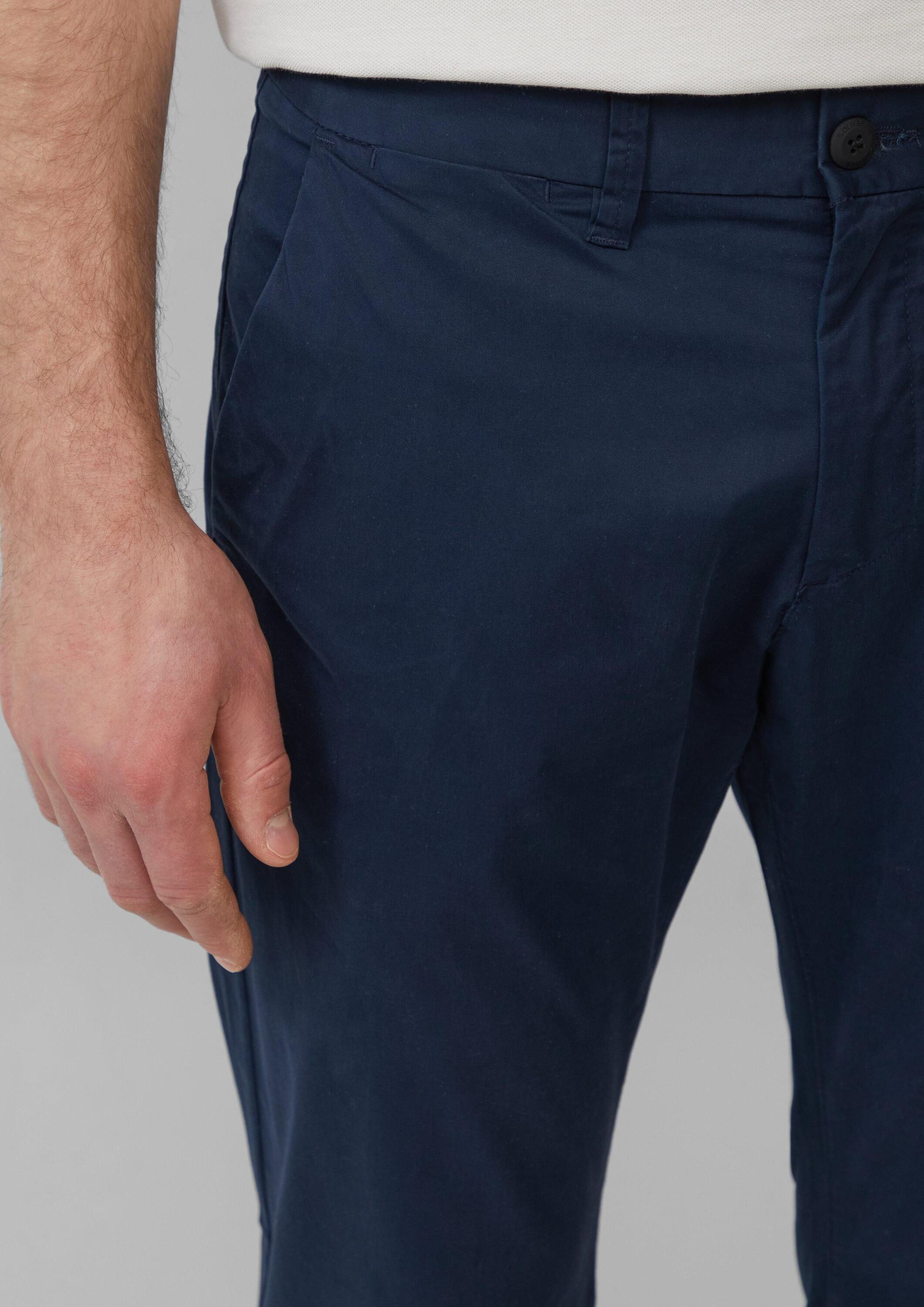s.Oliver Chinos Hose Chino aus feinem Baumwollstretch