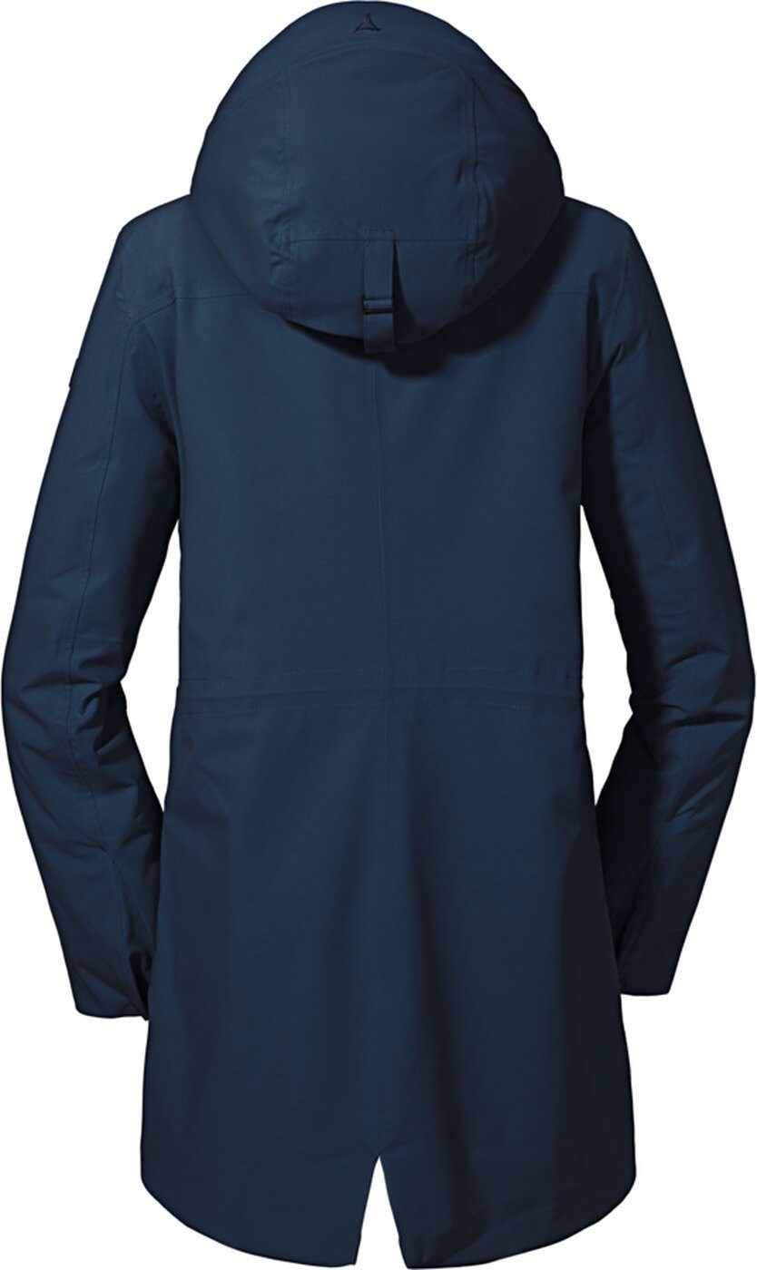 Schöffel Parka SCHÖFFEL Damen Winterjacke "Ins. Parka Rotterdam L" NAVY BLA günstig online kaufen