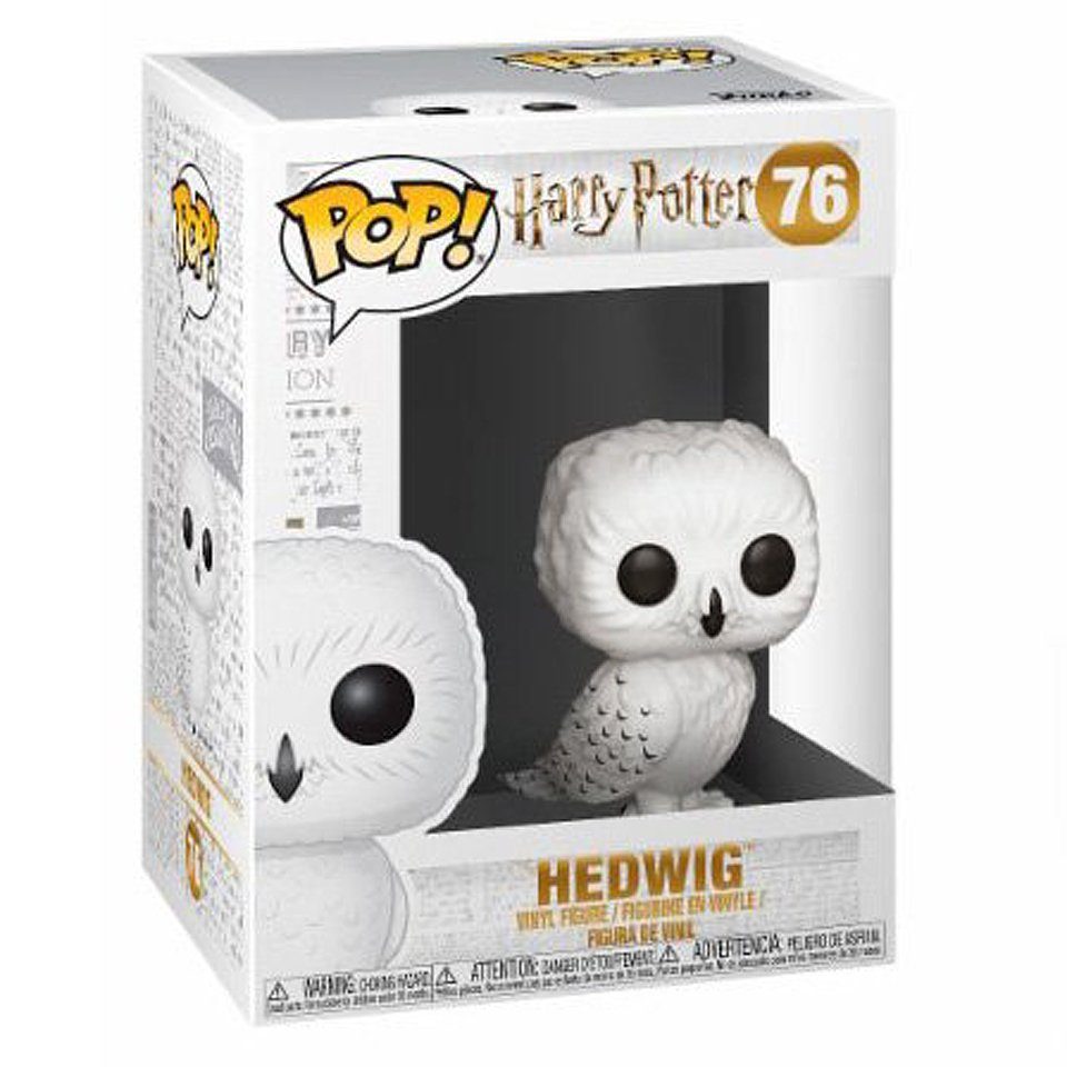 Funko Actionfigur POP! als Hedwig, Funko POP! Hedwig Figur. Figur Schneeeule Vinyl
