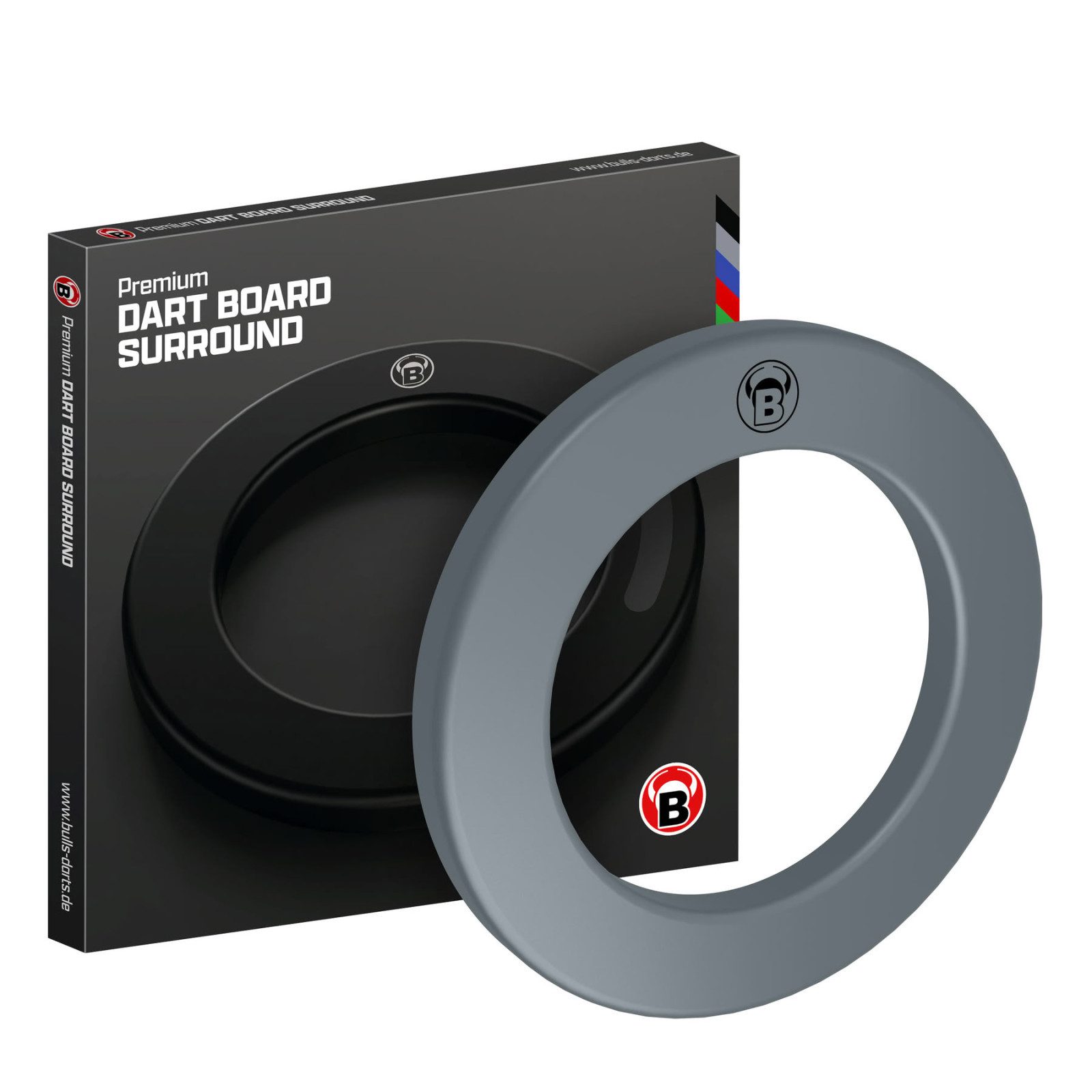 Dart-Wandschutz Pro Dart Board Surround 1tlg. grau