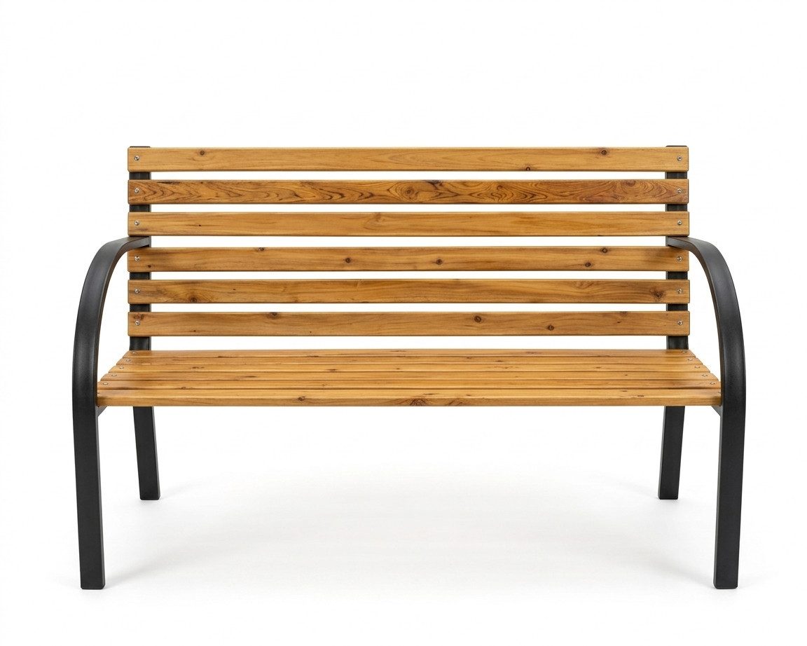 BruKa Gartenbank 2-Sitzer TOSKANA Holzbank Terrasse Garten Holz Sitzbank