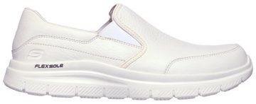 Skechers FLEX ADVANTAGE SR Berufsschuh Slipper für Gastronomie, Pflege, Krankenhaus mit Stretcheinsatz