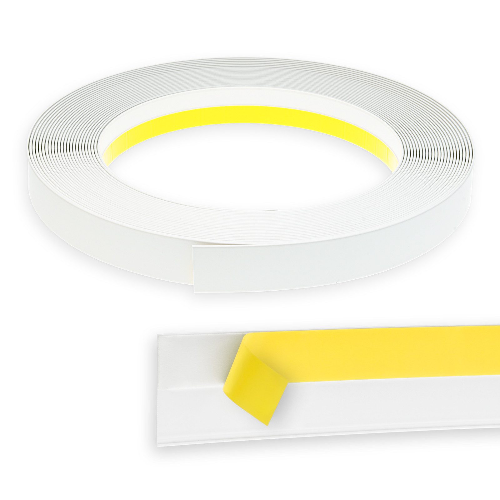 Nobily Fensterleiste PVC-Flachleiste, 60mm ohne Lippe,selbstklebend,Zierlei günstig online kaufen