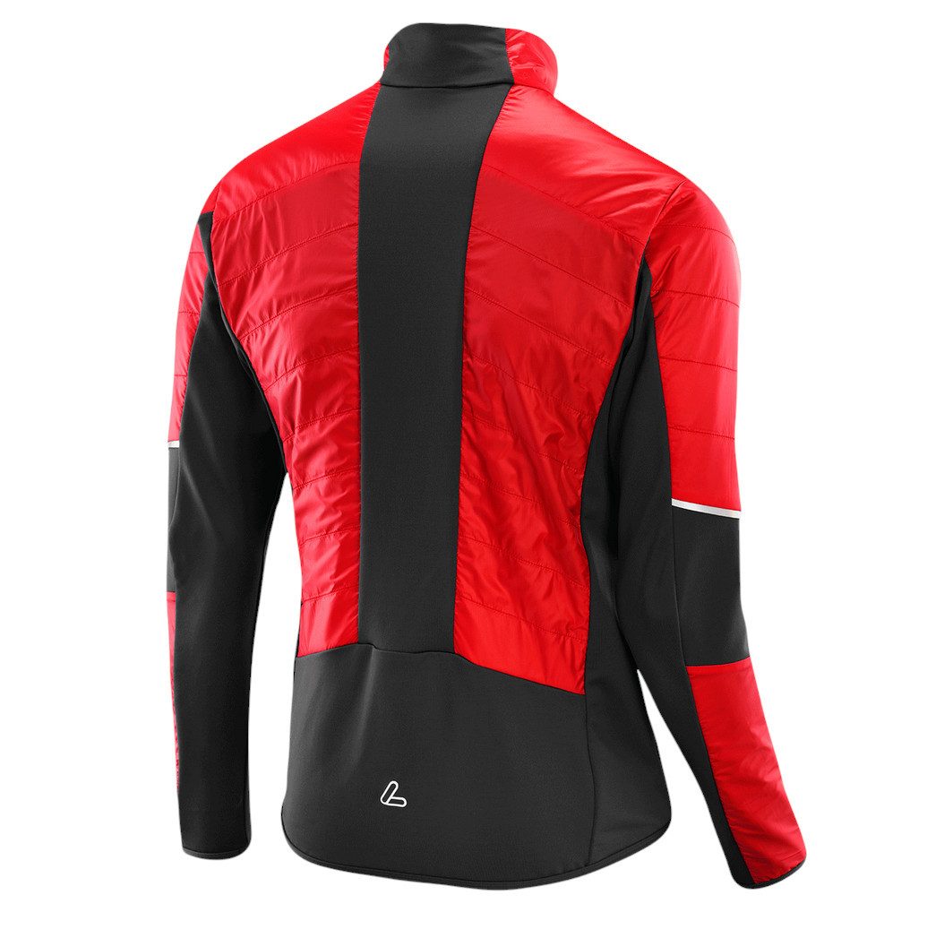Löffler Hybridjacke PL60 (wärmeisolierung, windabweisend) rot/schwarz Herre günstig online kaufen