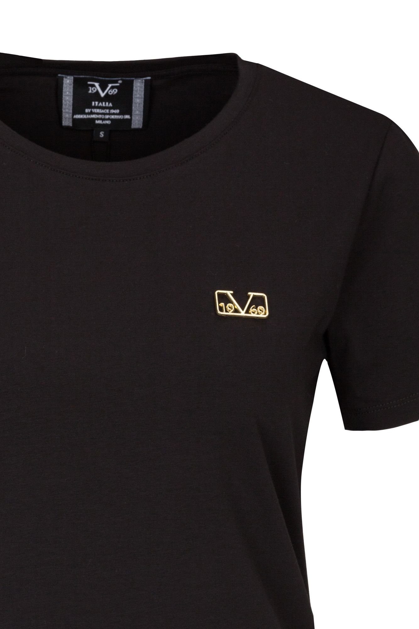 Versace SRL by T-Shirt 19V69 Versace Sportivo - BLACK Ella by Italia