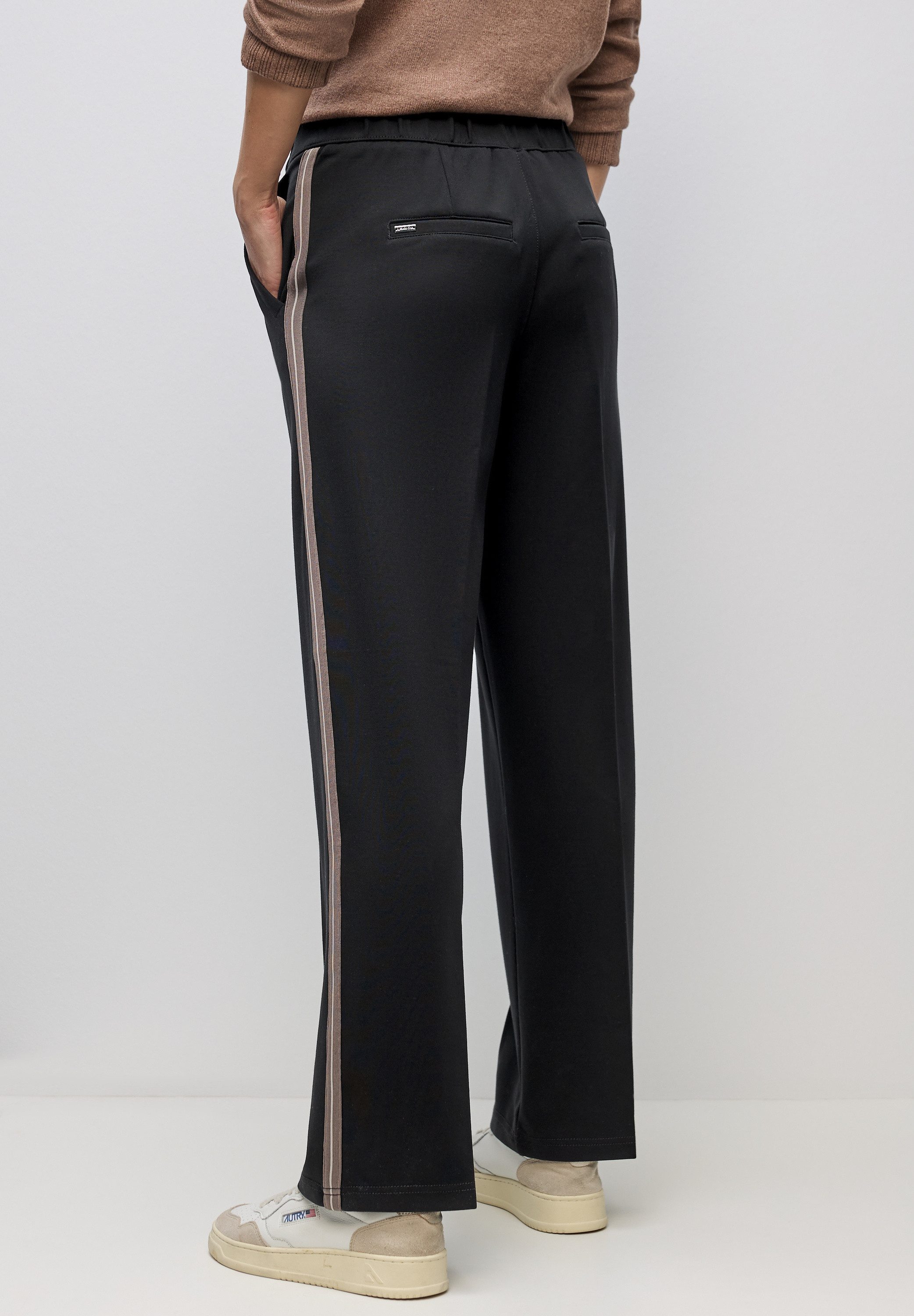 STREET ONE Stoffhose High Waist